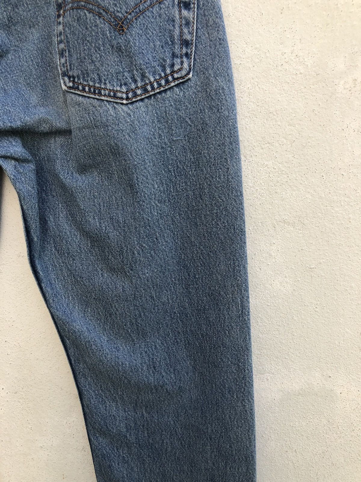 Levi's Vintage 90s Levi’s 701 Student Released Hem Denim Jeans Size US 29 - 16 Thumbnail