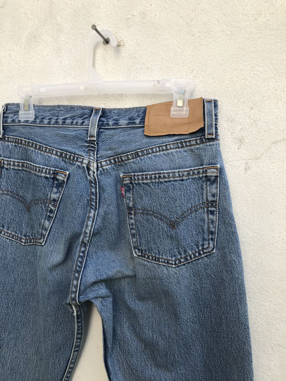 Levi's Vintage 90s Levi’s 701 Student Released Hem Denim Jeans Size US 29 - 14 Thumbnail