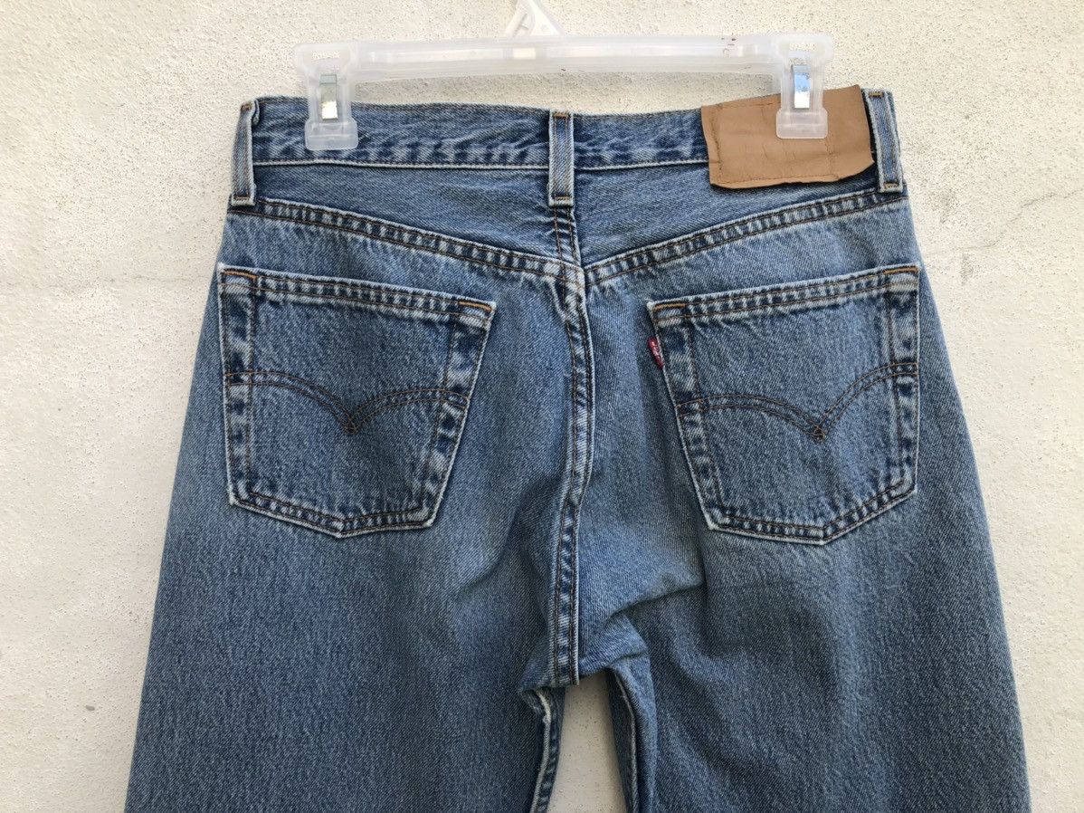 Levi's Vintage 90s Levi’s 701 Student Released Hem Denim Jeans Size US 29 - 10 Thumbnail