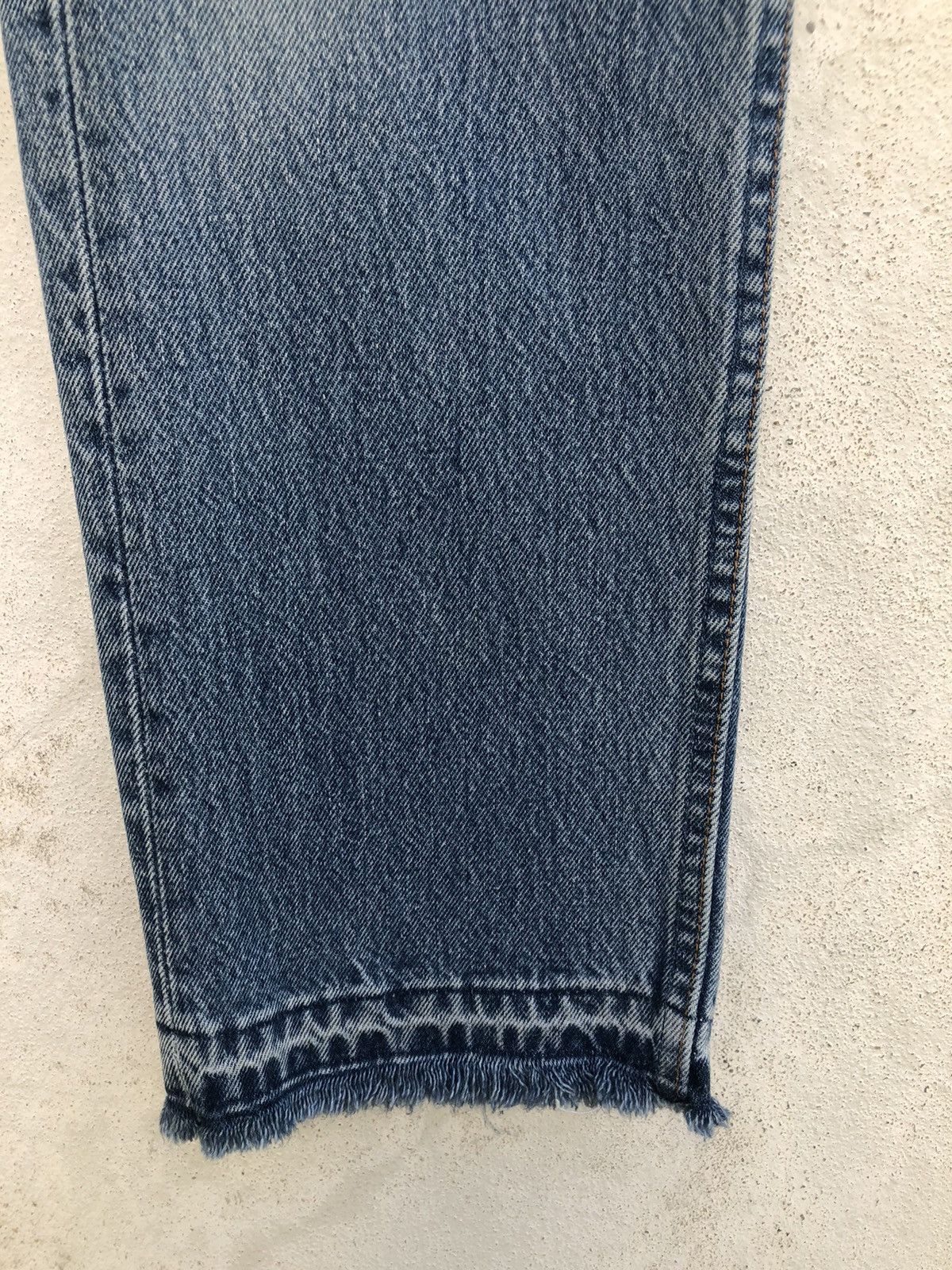 Levi's Vintage 90s Levi’s 701 Student Released Hem Denim Jeans Size US 29 - 5 Thumbnail