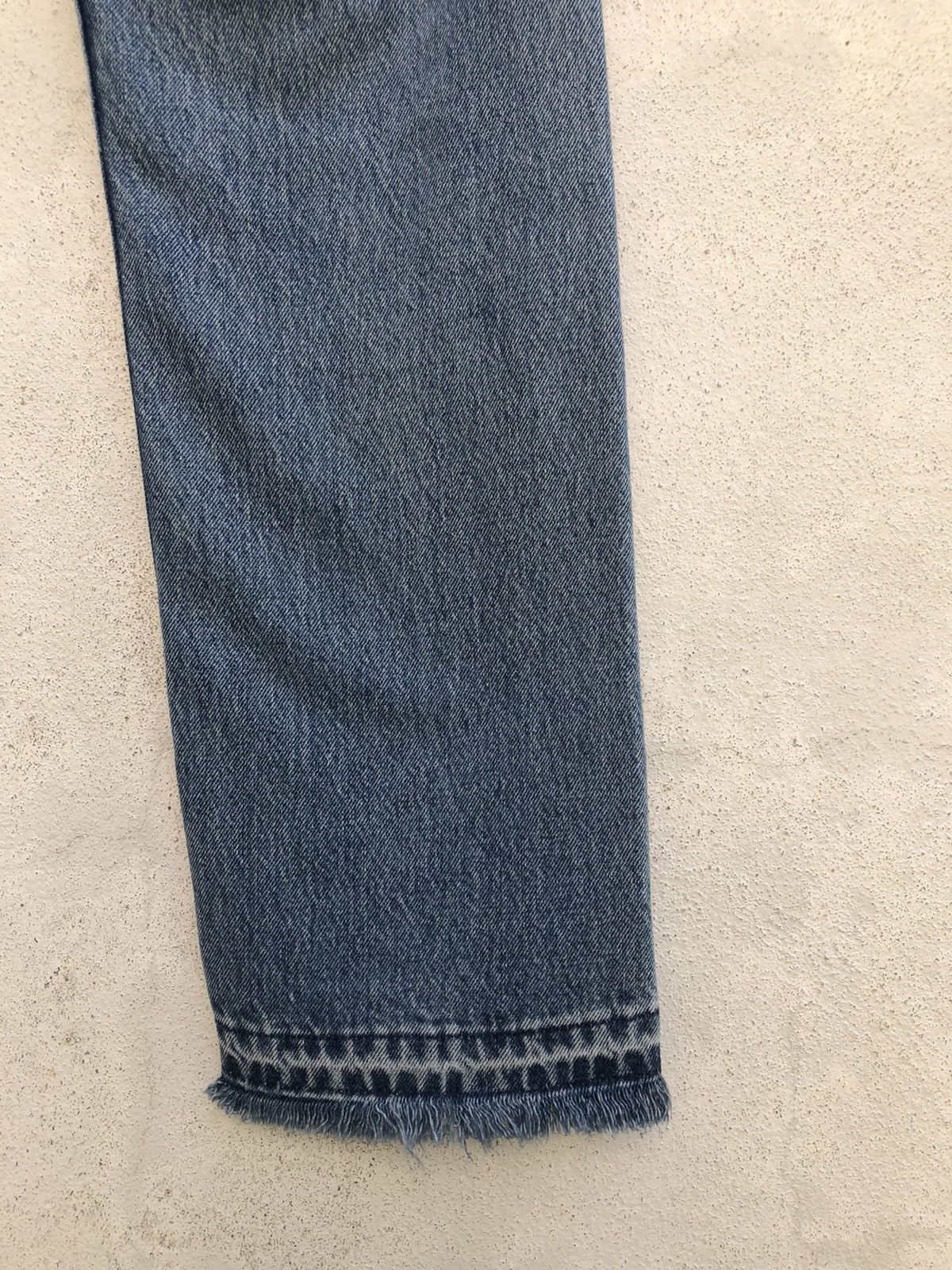 Levi's Vintage 90s Levi’s 701 Student Released Hem Denim Jeans Size US 29 - 17 Thumbnail