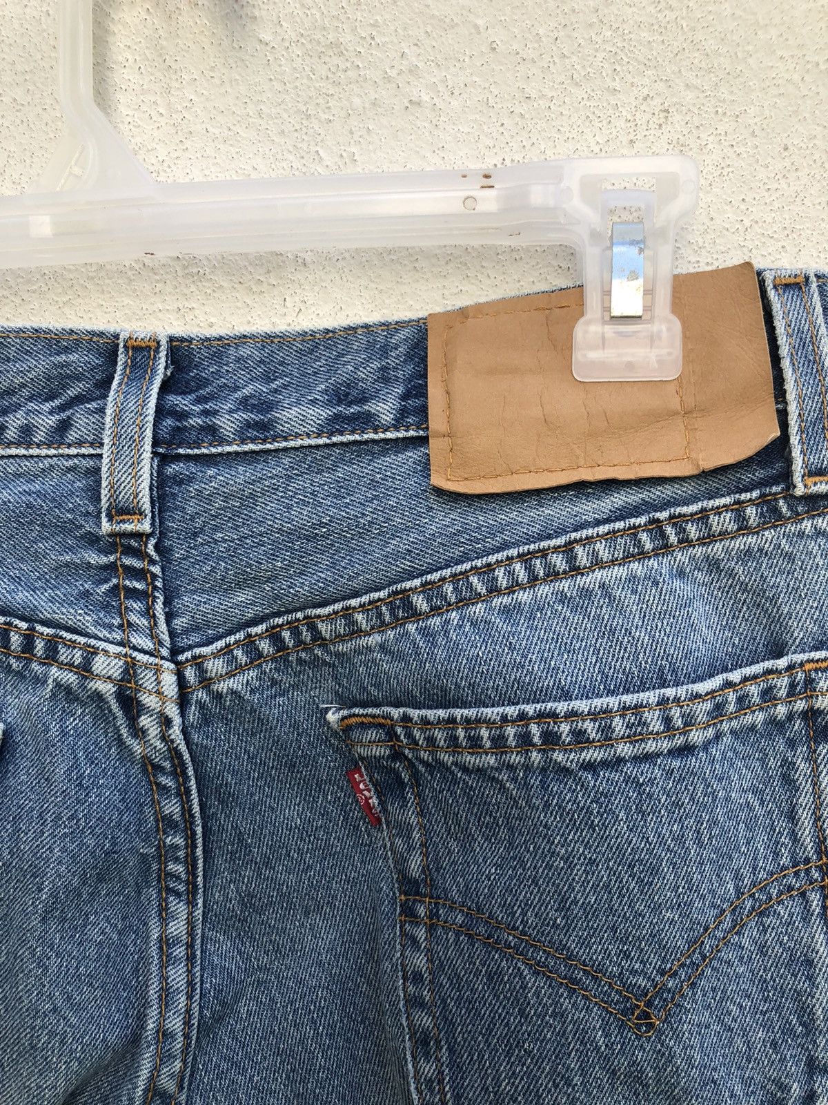 Levi's Vintage 90s Levi’s 701 Student Released Hem Denim Jeans Size US 29 - 15 Thumbnail