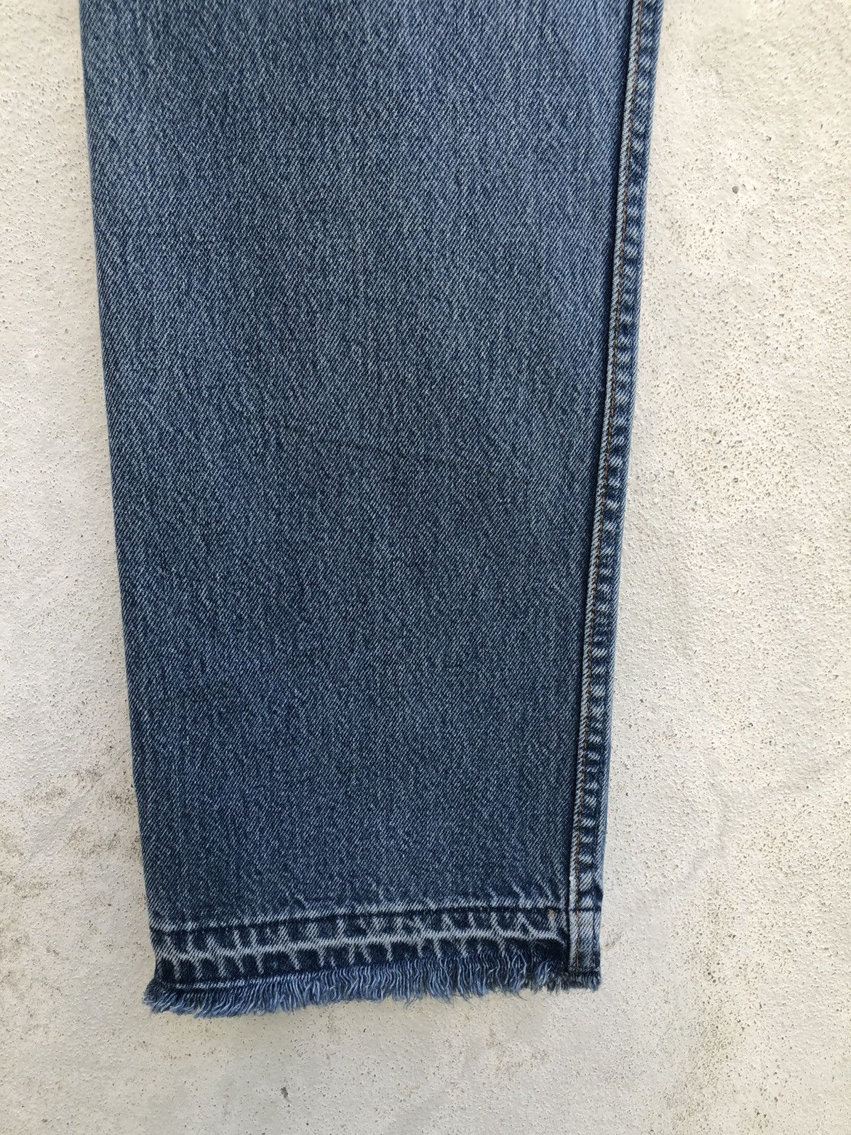 Levi's Vintage 90s Levi’s 701 Student Released Hem Denim Jeans Size US 29 - 13 Thumbnail