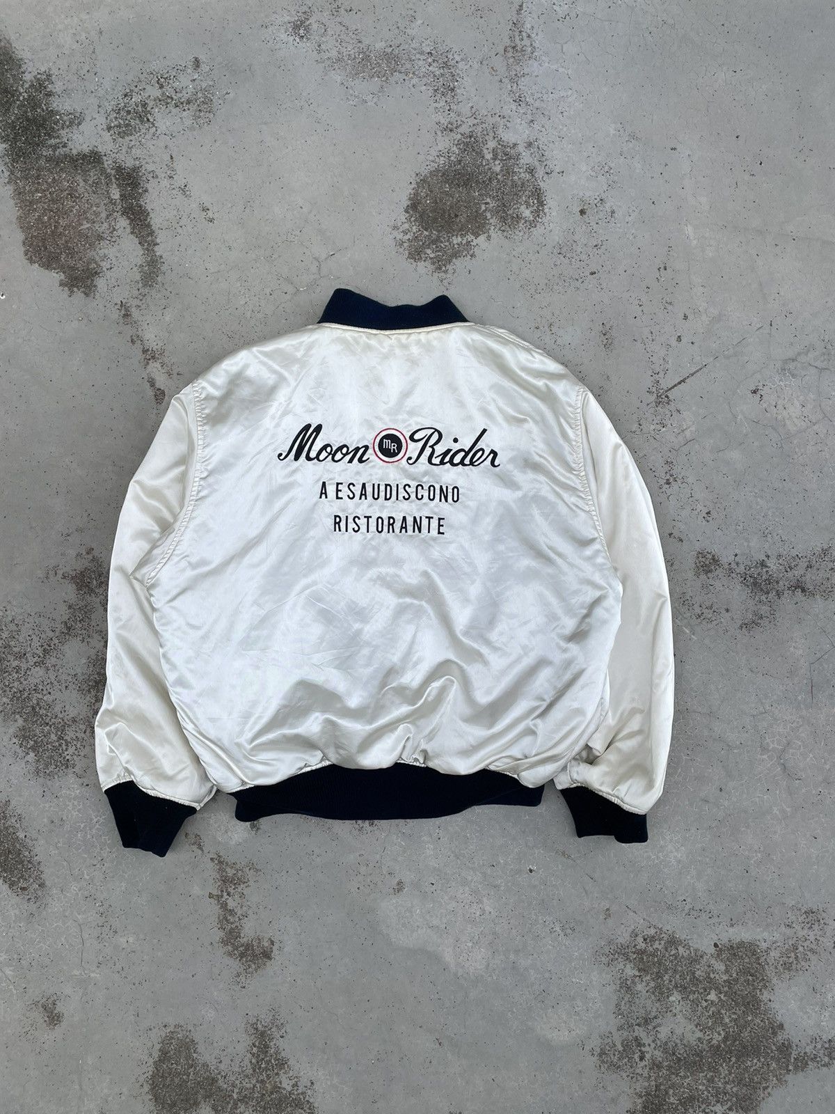 Vintage 💥FINAL DROP💥VINTAGE MOON RIDER REVERSIBLE VARSITY JACKET Size US M / EU 48-50 / 2 - 4 Thumbnail
