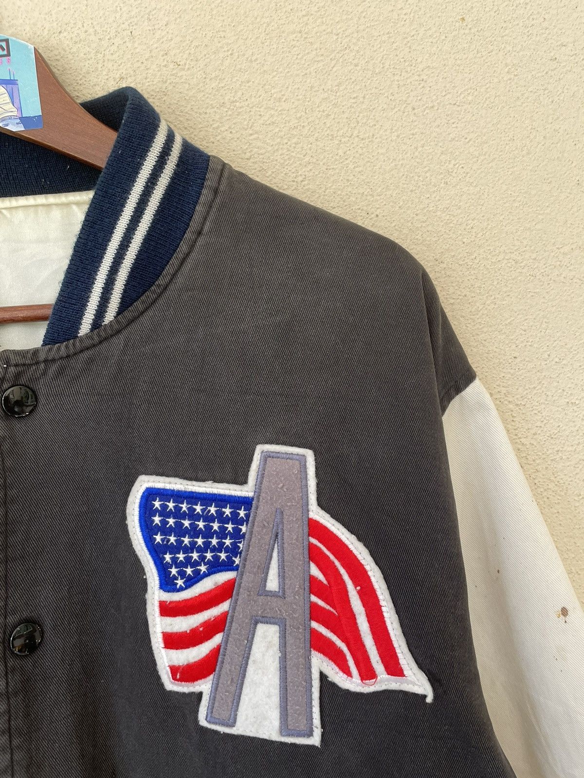 Vintage 💥FINAL DROP💥VINTAGE MOON RIDER REVERSIBLE VARSITY JACKET Size US M / EU 48-50 / 2 - 23 Thumbnail