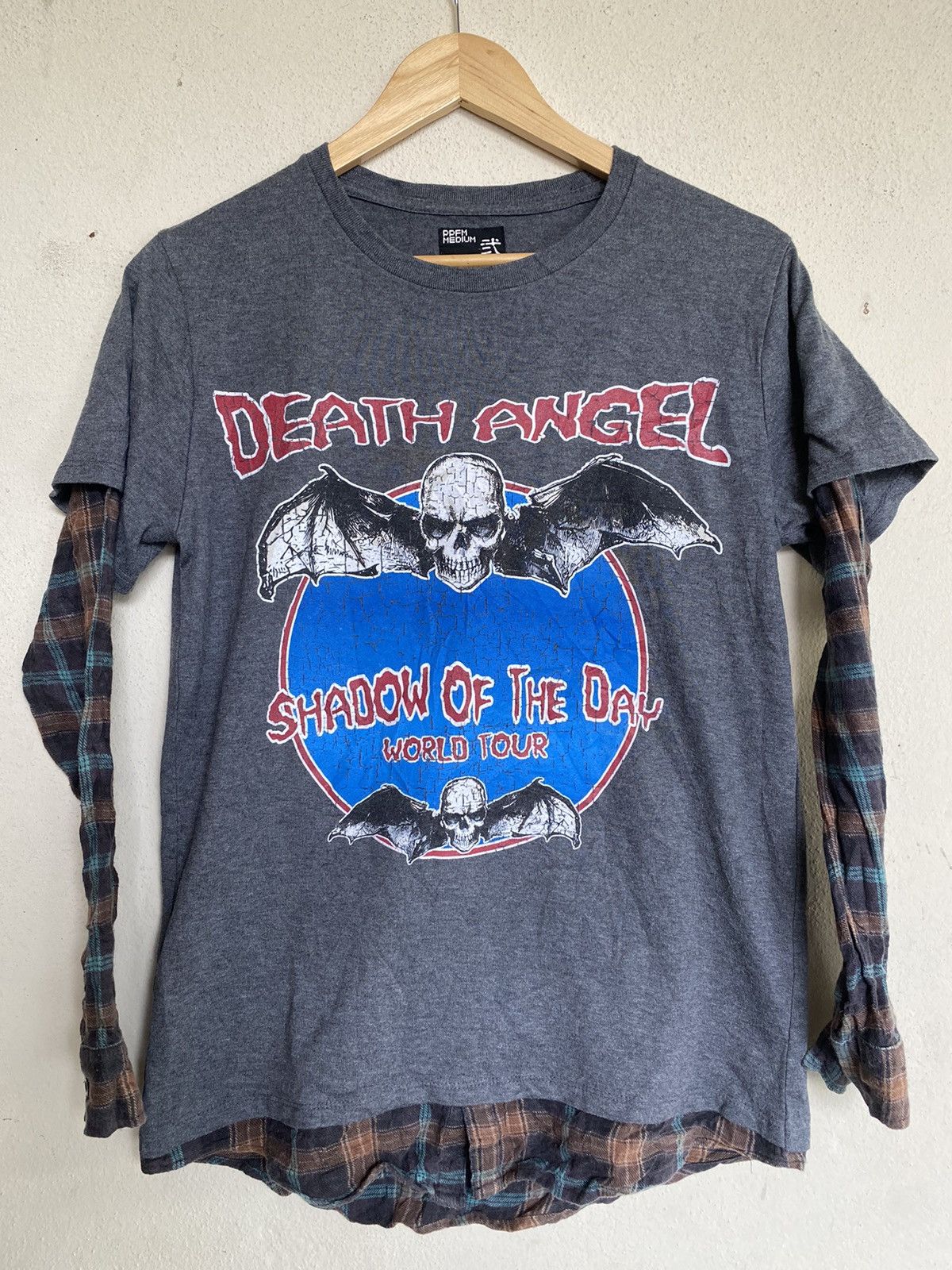 🔥Steals🔥Ppfm x Death Angel Long Sleeve Double Tshirt