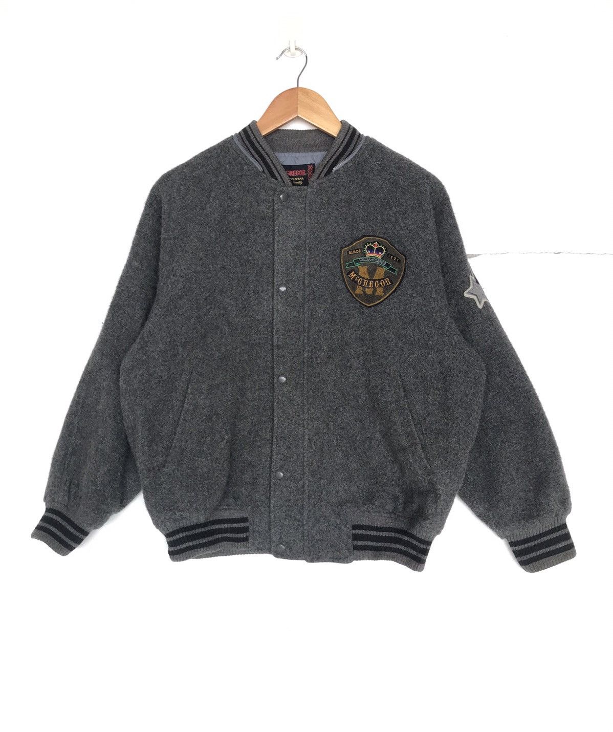 McGregor Vintage Mc Gregor Wool Varsity Jacket Big Logo Spellout Size US M / EU 48-50 / 2 - 4 Thumbnail