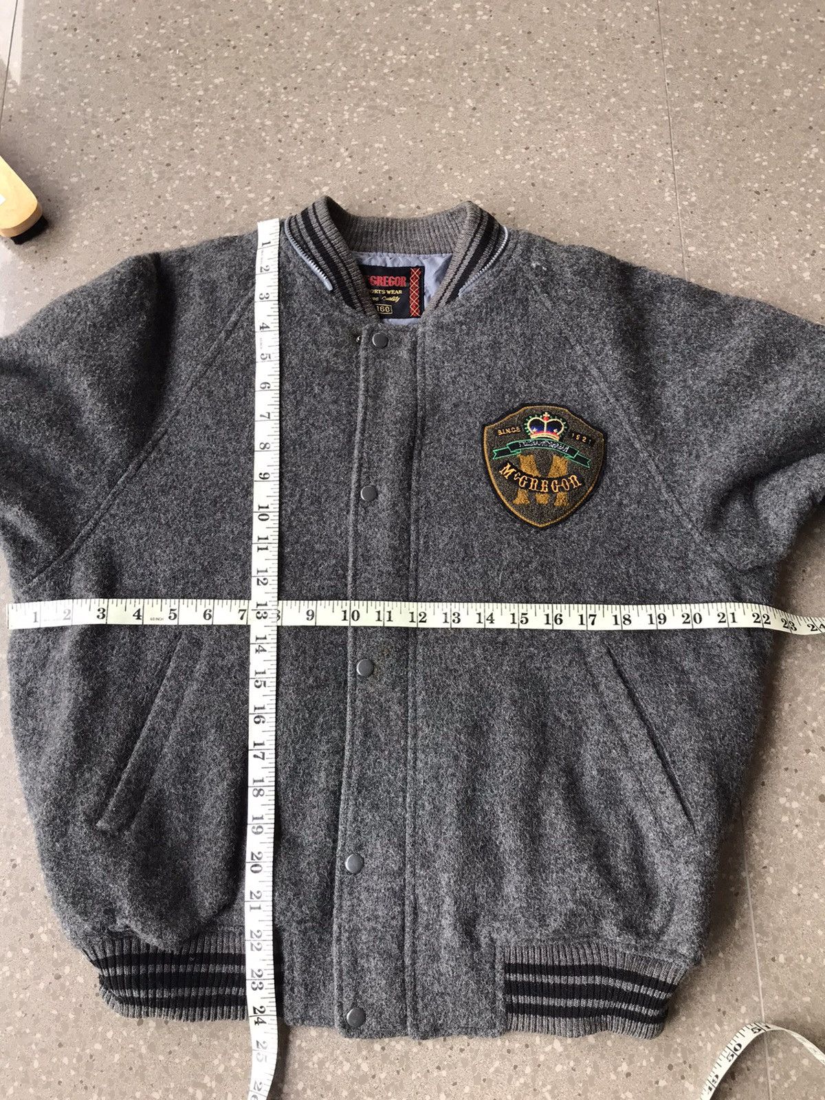 McGregor Vintage Mc Gregor Wool Varsity Jacket Big Logo Spellout Size US M / EU 48-50 / 2 - 12 Thumbnail