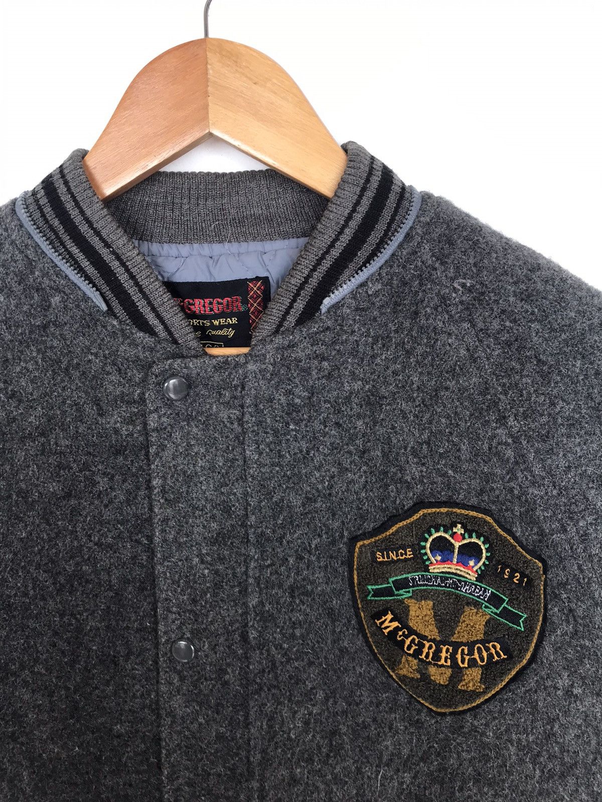 McGregor Vintage Mc Gregor Wool Varsity Jacket Big Logo Spellout Size US M / EU 48-50 / 2 - 5 Thumbnail