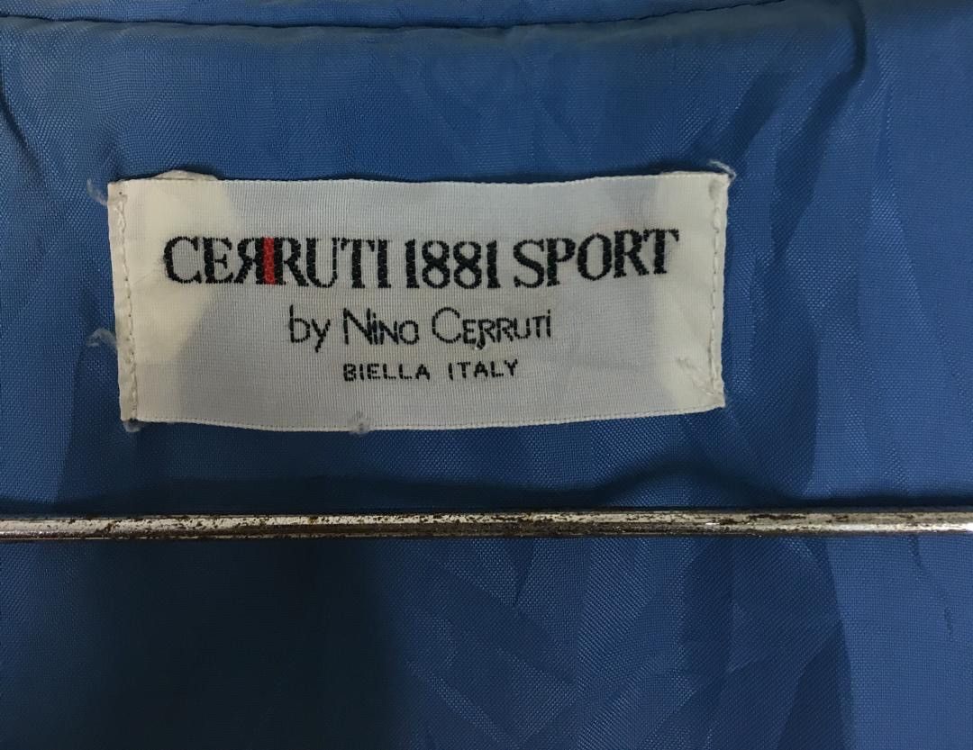 Cerruti 1881 Cerruti 1881 Sport Embroidery Windbreaker Size US L / EU 52-54 / 3 - 6 Thumbnail