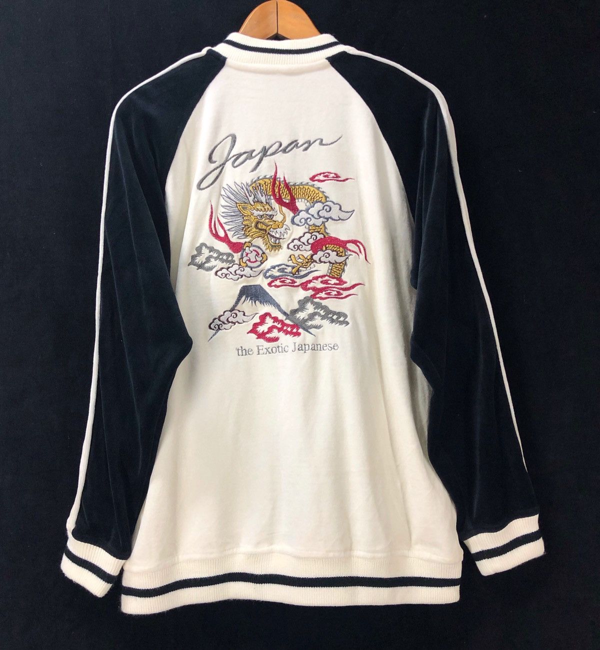 Other Sukajan Dragon Zipper Sweater Size US L / EU 52-54 / 3 - 1 Thumbnail