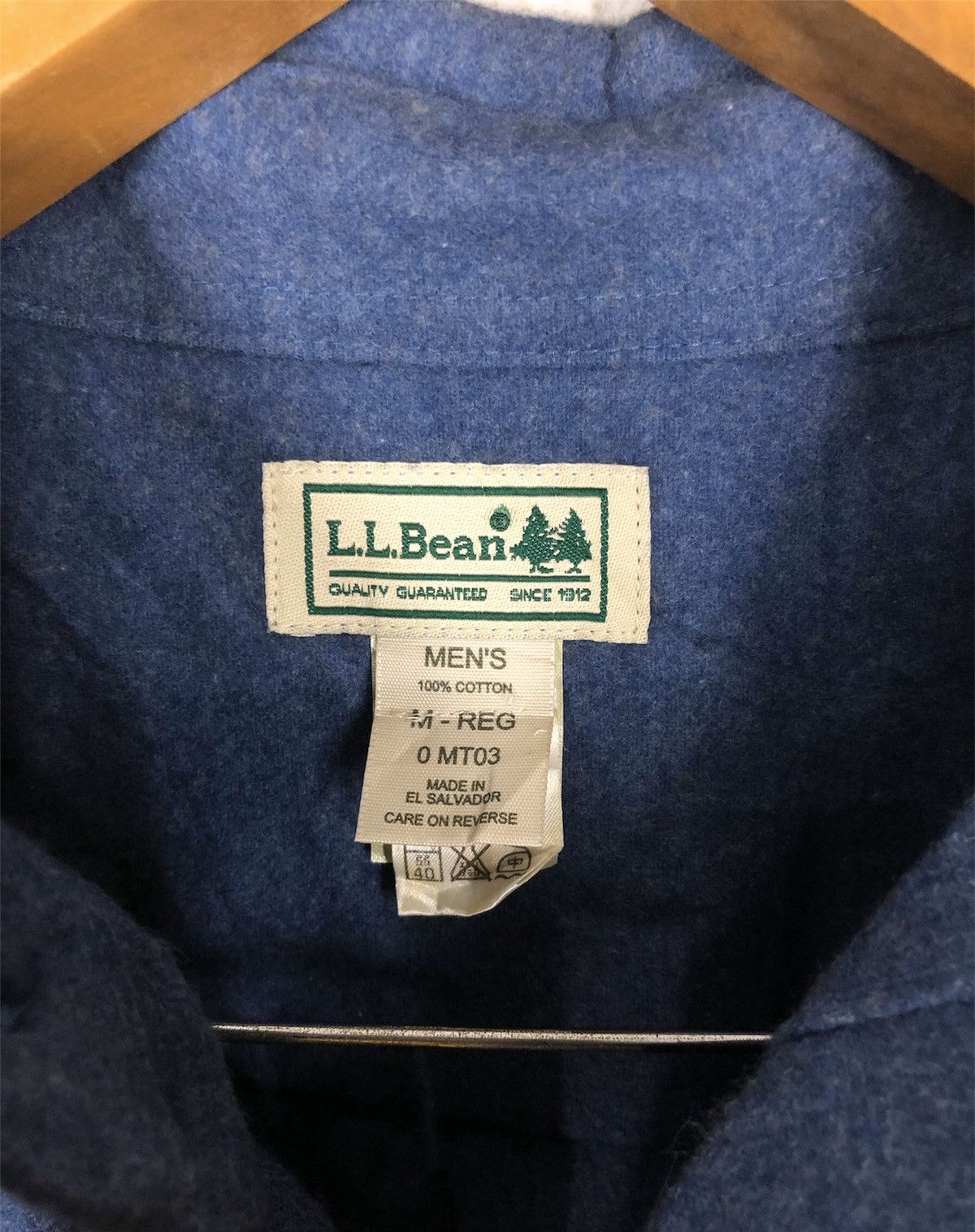 L.L. Bean Vintage 90s LL Bean Flannel Button Up Size M Size US M / EU 48-50 / 2 - 10 Thumbnail