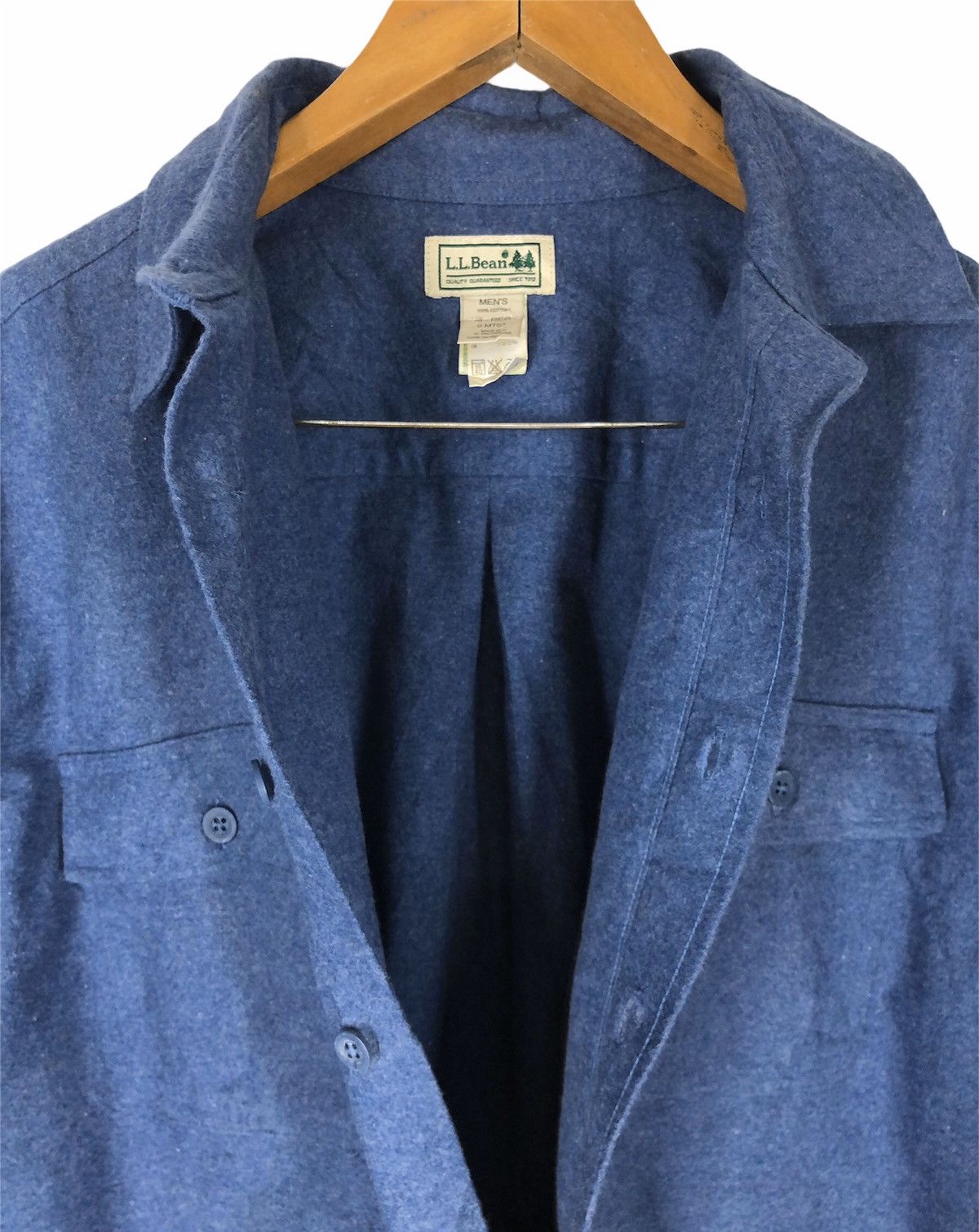 L.L. Bean Vintage 90s LL Bean Flannel Button Up Size M Size US M / EU 48-50 / 2 - 6 Thumbnail