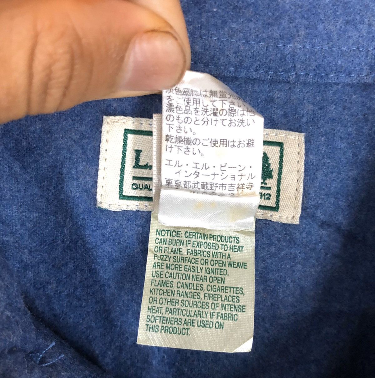 L.L. Bean Vintage 90s LL Bean Flannel Button Up Size M Size US M / EU 48-50 / 2 - 7 Thumbnail