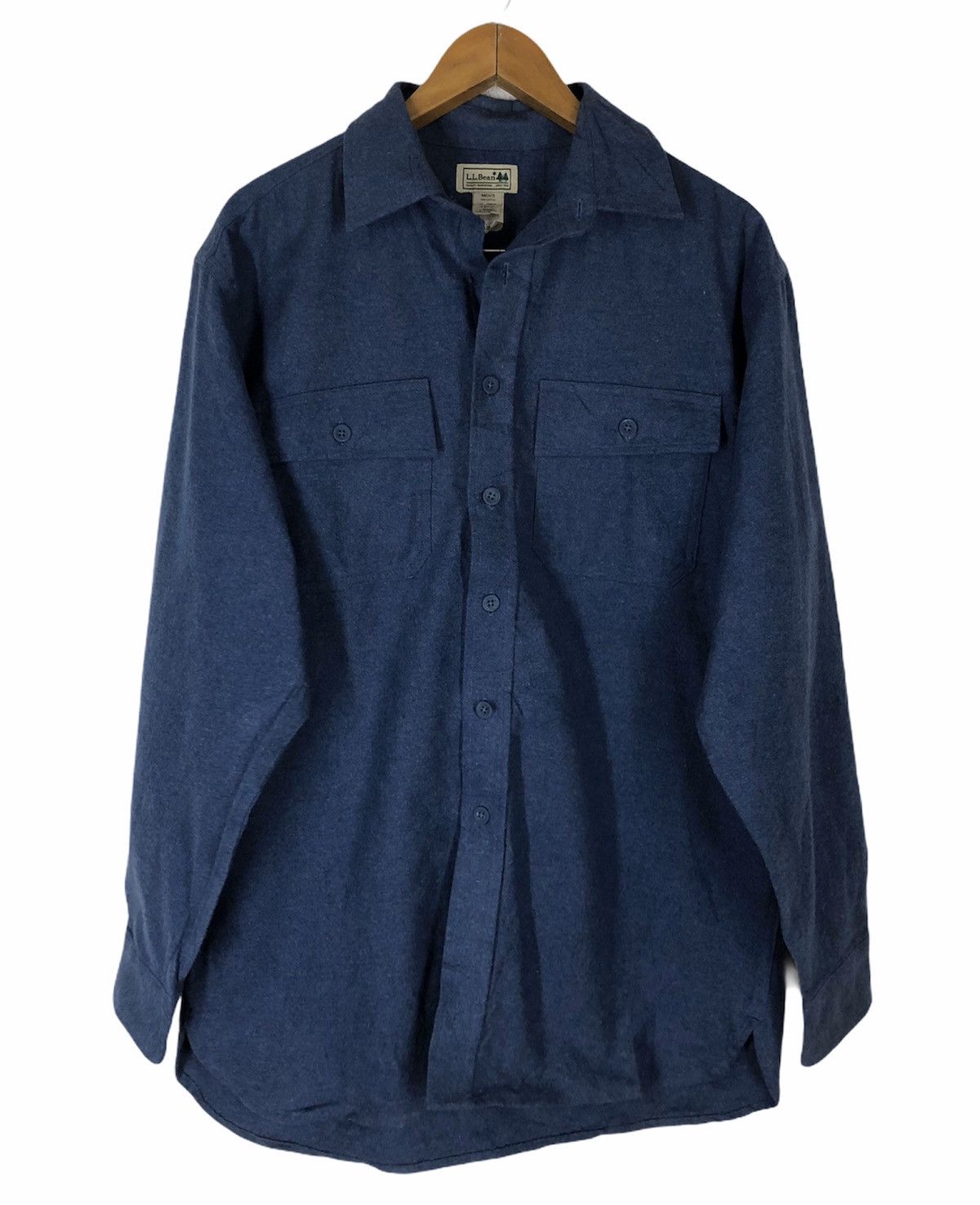 L.L. Bean Vintage 90s LL Bean Flannel Button Up Size M Size US M / EU 48-50 / 2 - 1 Thumbnail