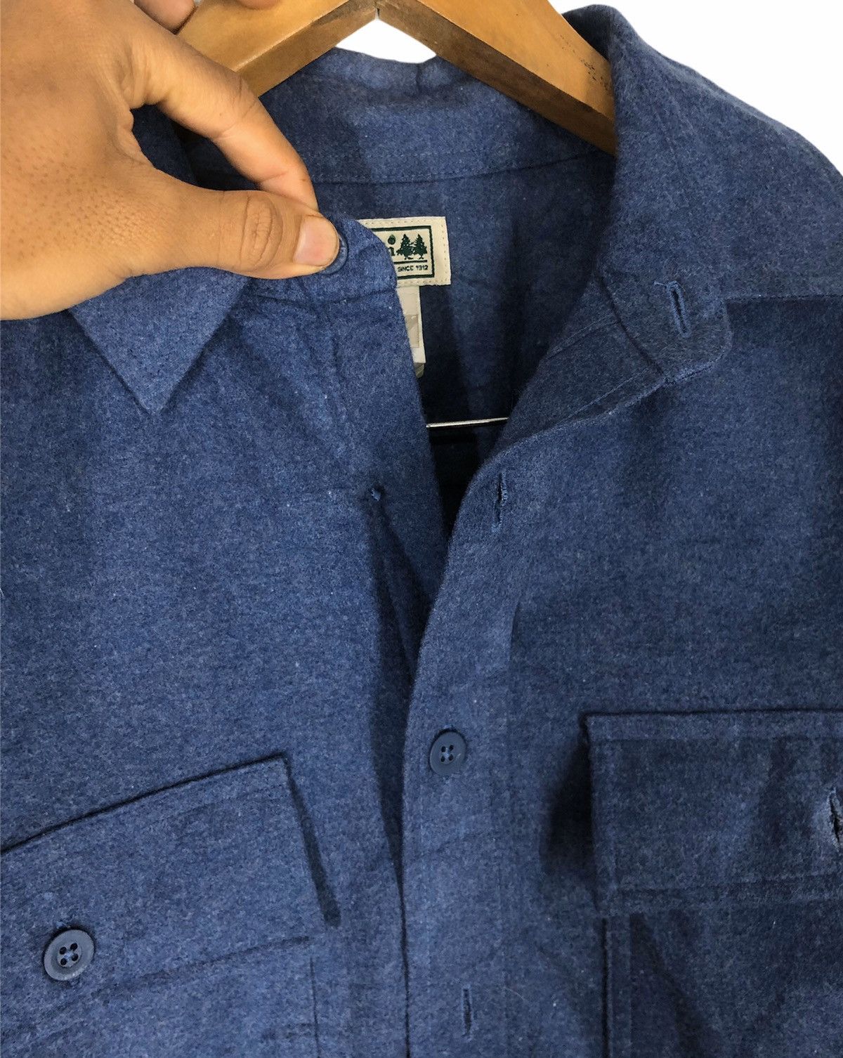 L.L. Bean Vintage 90s LL Bean Flannel Button Up Size M Size US M / EU 48-50 / 2 - 5 Thumbnail
