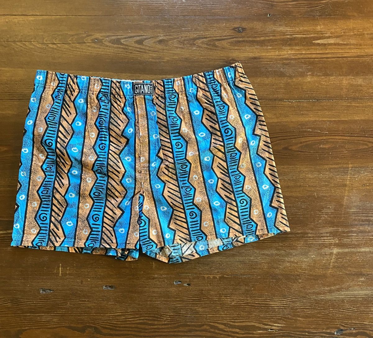Vintage Vintage 80’s Gitano New Boxers Retro Design Size 36 - 1 Thumbnail