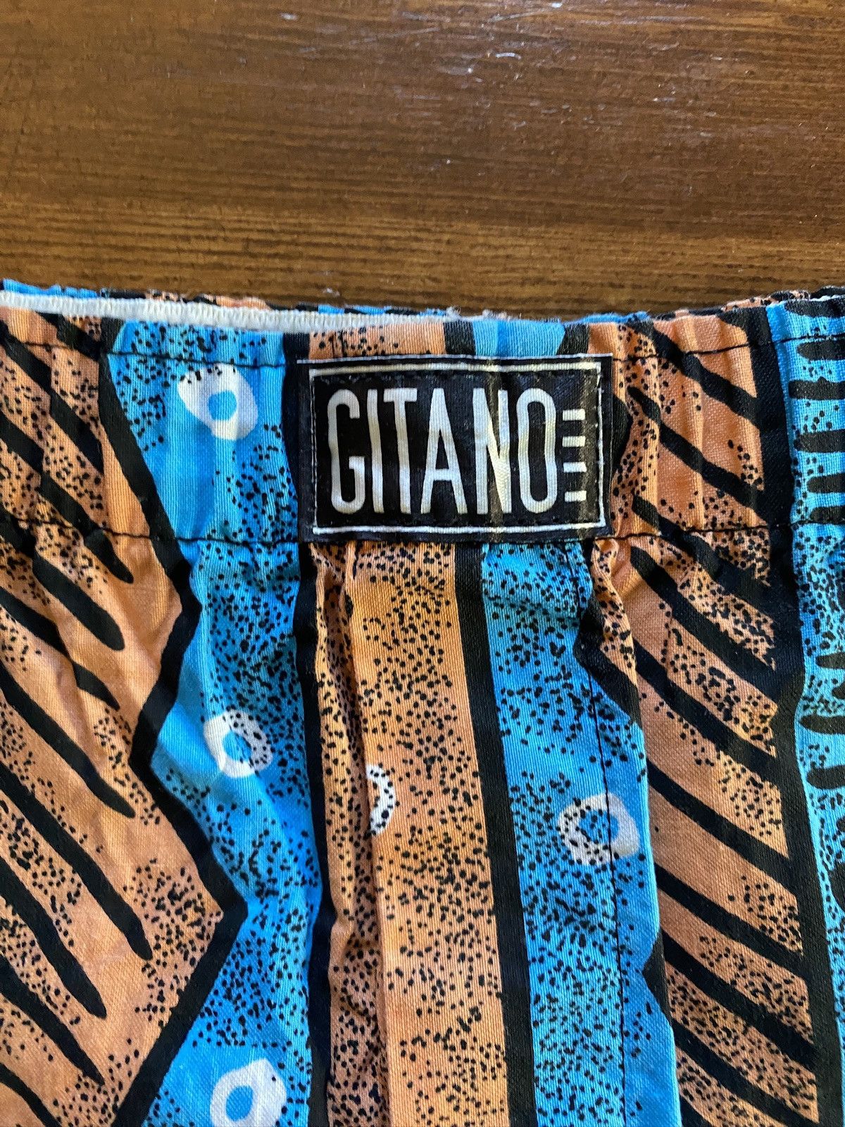 Vintage Vintage 80’s Gitano New Boxers Retro Design Size 36 - 3 Thumbnail