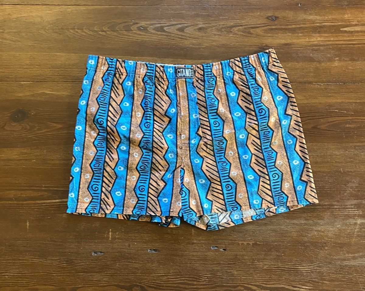 Vintage Vintage 80’s Gitano New Boxers Retro Design Size 36 - 2 Thumbnail