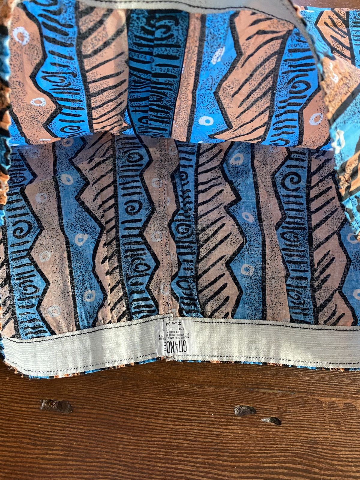 Vintage Vintage 80’s Gitano New Boxers Retro Design Size 36 - 6 Thumbnail