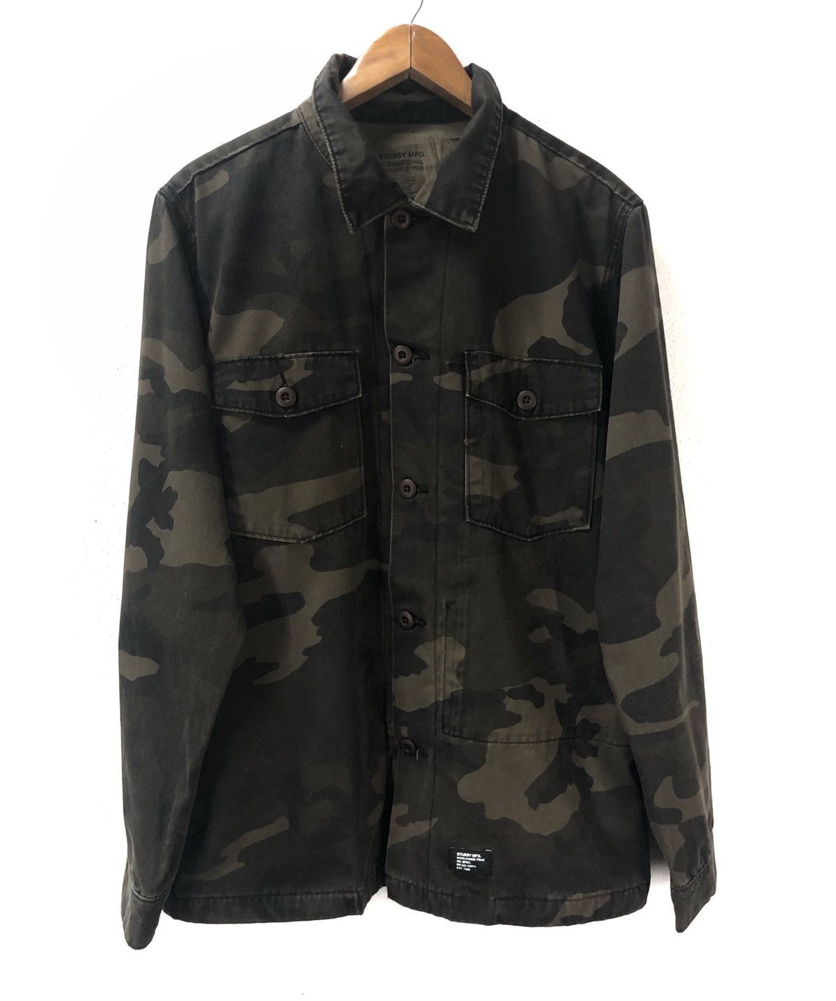 Stussy Vintage Stussy MFG Camo Jacket Size US L / EU 52-54 / 3 - 1 Thumbnail