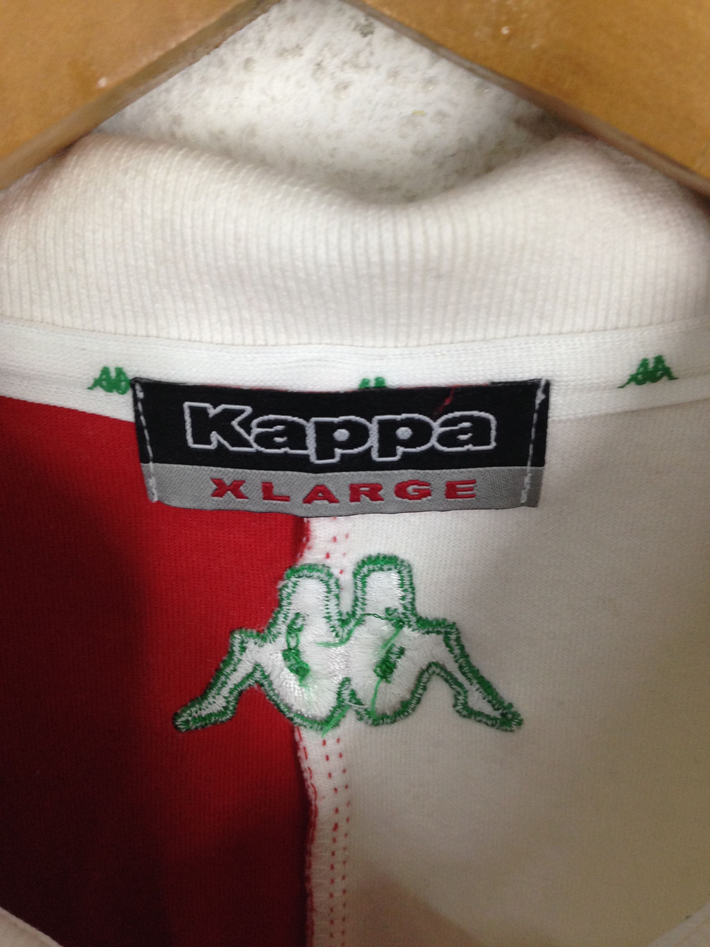 Kappa × Vintage Kappa Button long sleeve stripe Collar Size US XL / EU 56 / 4 - 3 Thumbnail