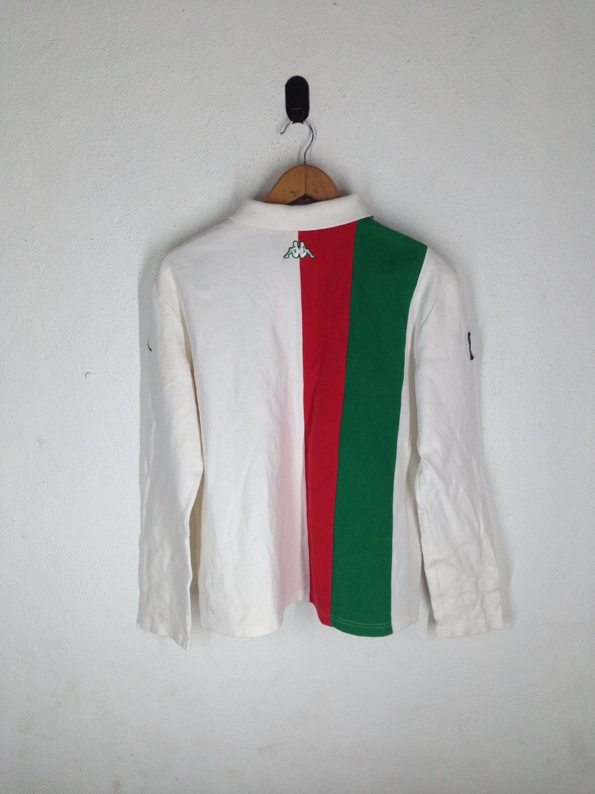 Kappa × Vintage Kappa Button long sleeve stripe Collar Size US XL / EU 56 / 4 - 2 Thumbnail