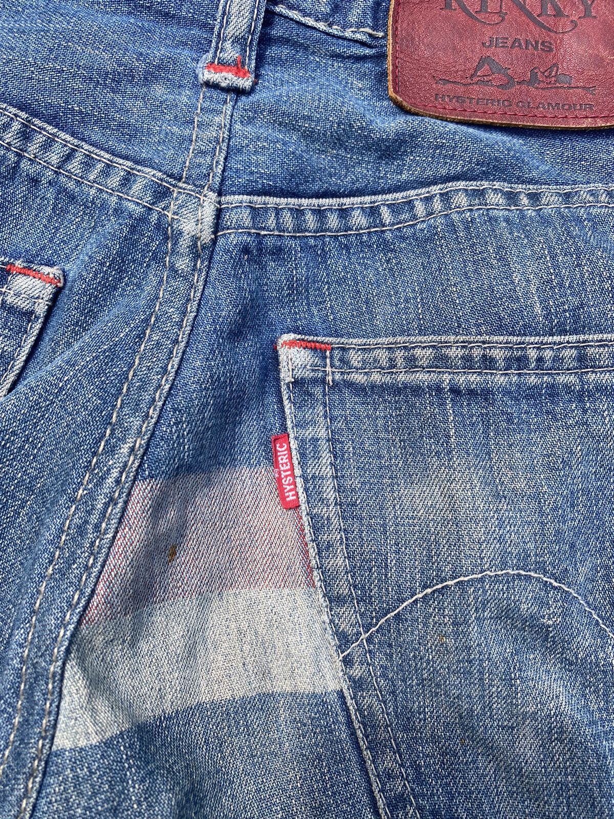Hysteric Glamour × Japanese Brand × Vintage 🔥RARE🔥Hysteric Glamour Jeans for Women Size 27" / US 4 / IT 40 - 7 Thumbnail