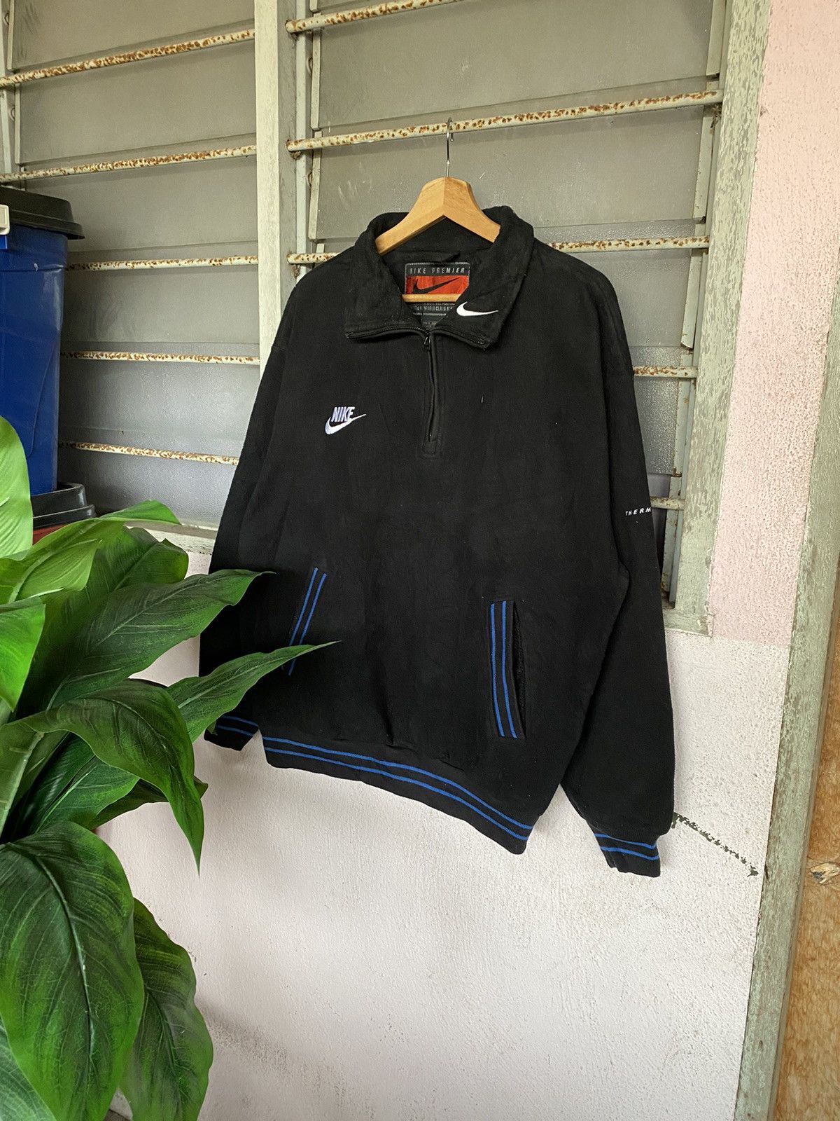Nike Nike Big Swoosh Woven Pullover Fleece Size US M / EU 48-50 / 2 - 1 Thumbnail