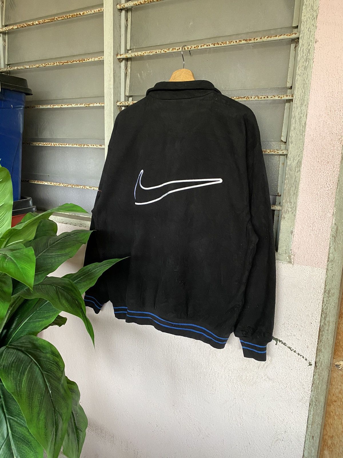 Nike Nike Big Swoosh Woven Pullover Fleece Size US M / EU 48-50 / 2 - 2 Thumbnail