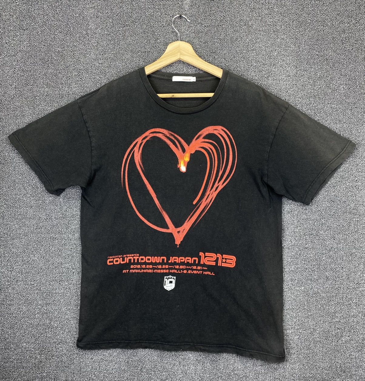 Vintage Rocking Countdown Japan 1213 T Shirt Tee