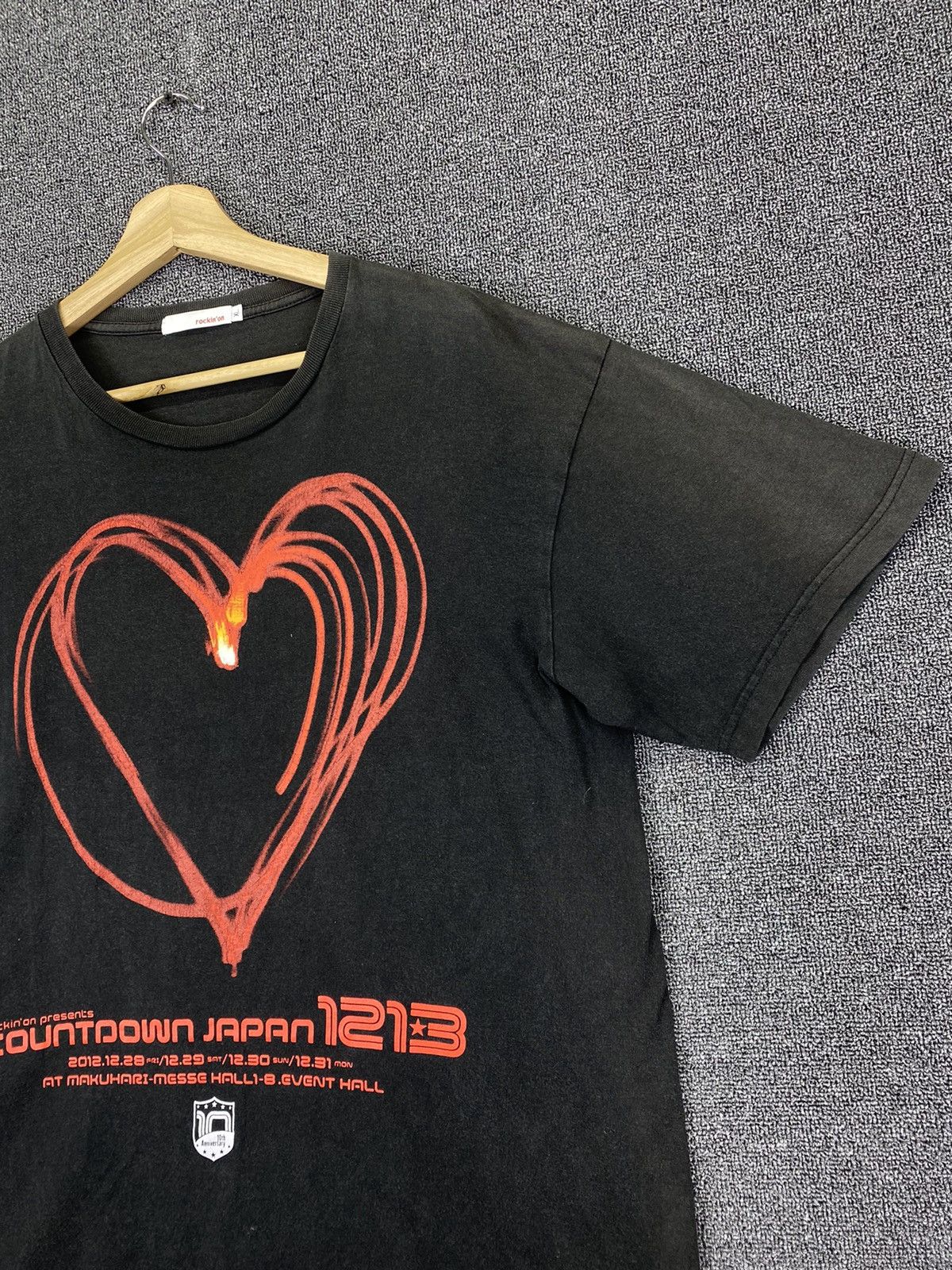 Band Tees Vintage Rocking Countdown Japan 1213 T Shirt Tee Size US XL / EU 56 / 4 - 7 Thumbnail