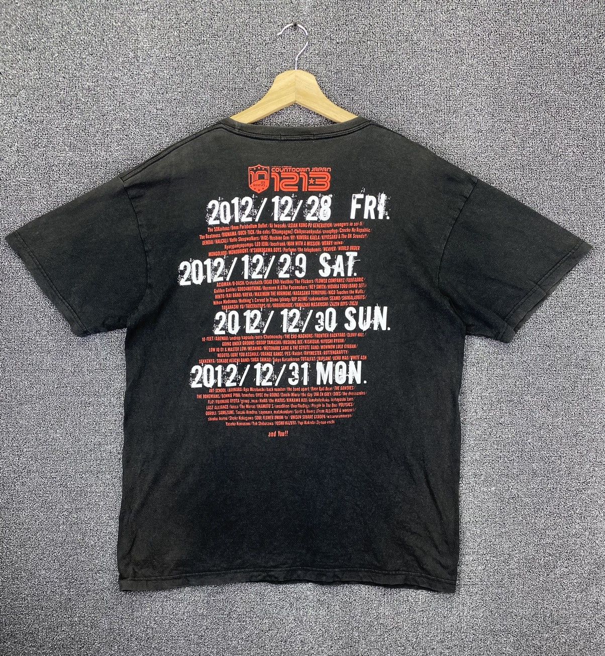 Band Tees Vintage Rocking Countdown Japan 1213 T Shirt Tee Size US XL / EU 56 / 4 - 3 Thumbnail