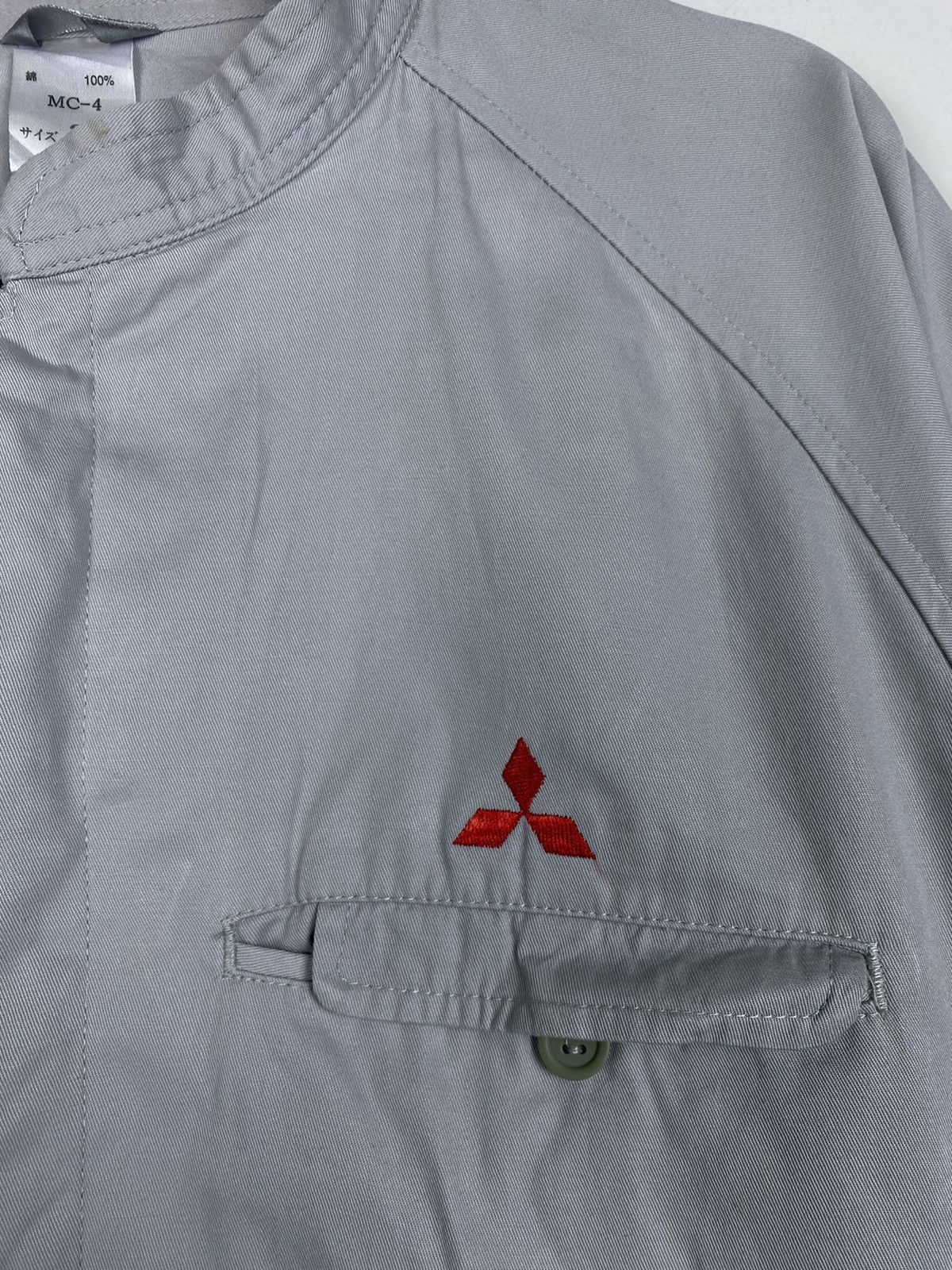 Japanese Brand Vintage Mitsubishi Uniform Workwear Button Up Jacket Size US XL / EU 56 / 4 - 4 Thumbnail
