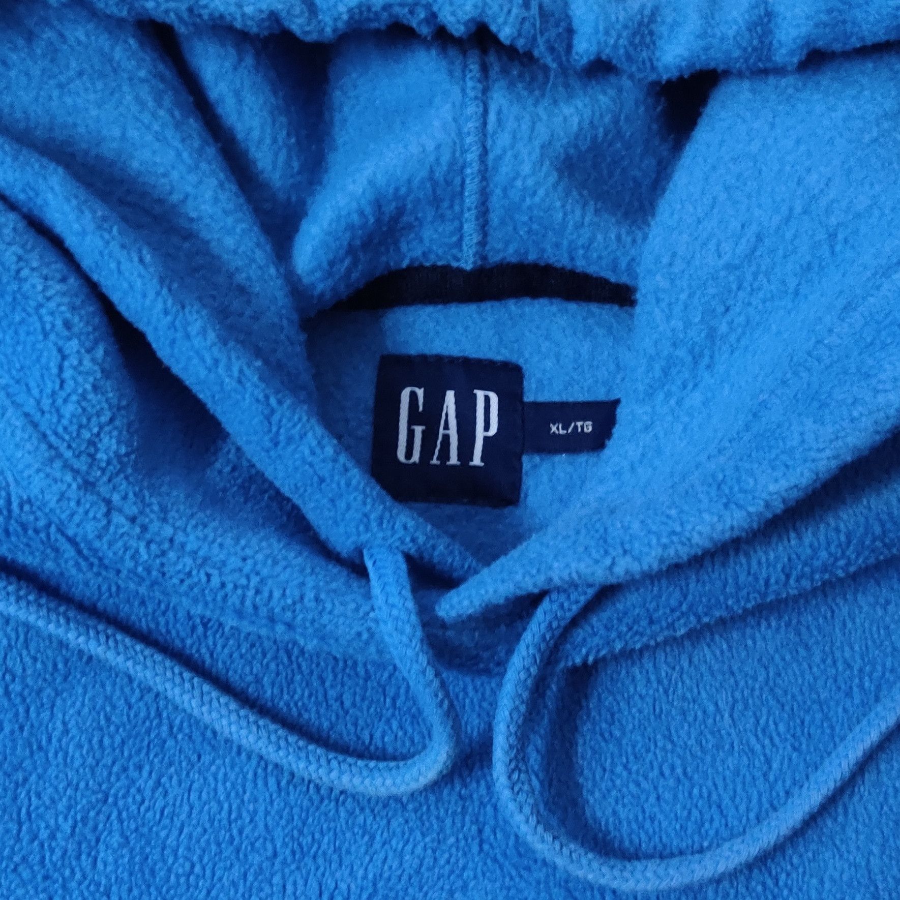 Gap Vintage Gap Fleece Hoodie Big Logo Spellout Size US XL / EU 56 / 4 - 4 Thumbnail