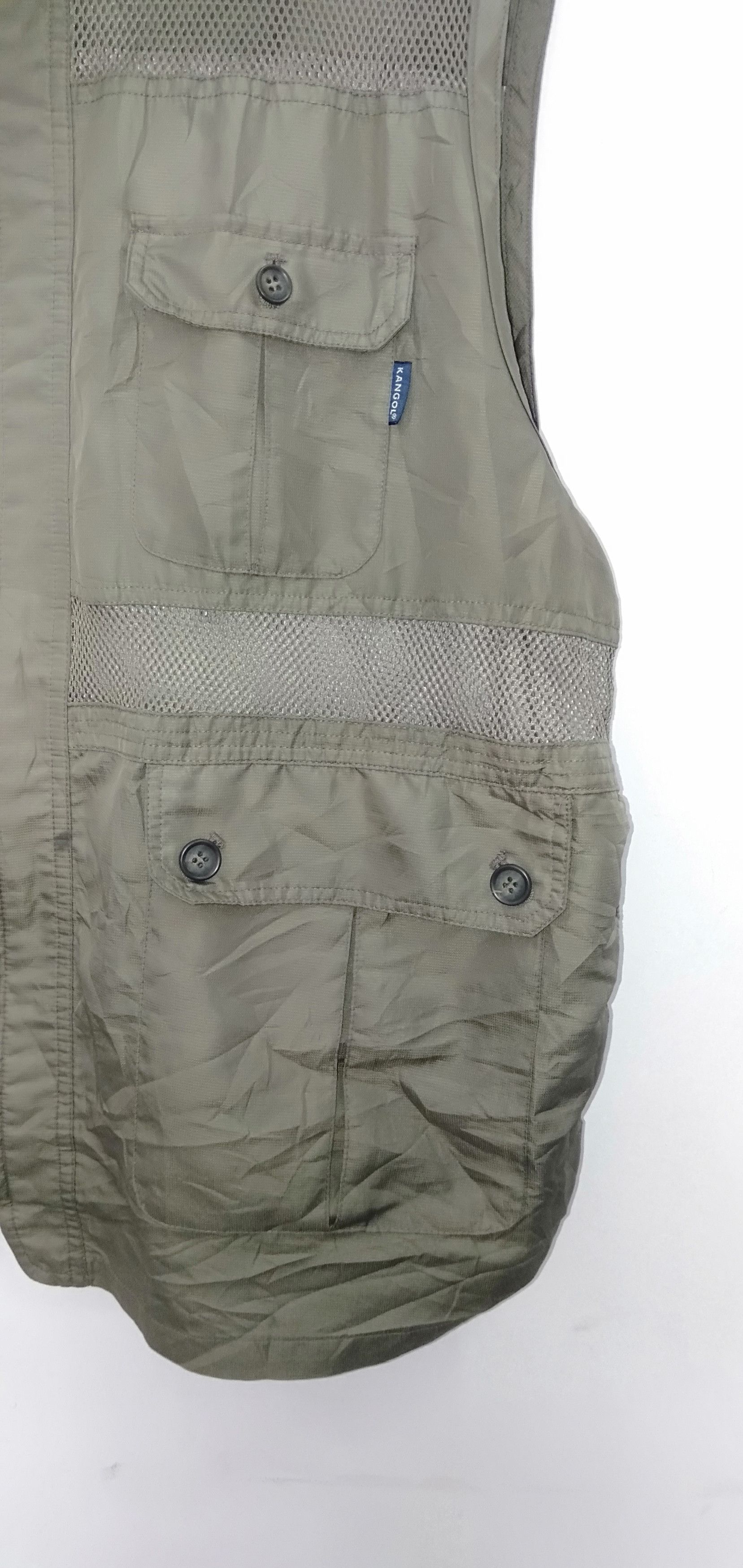 Japanese Brand × Kangol Kangol Multipocket Vest Size US XXL / EU 58 / 5 - 6 Thumbnail