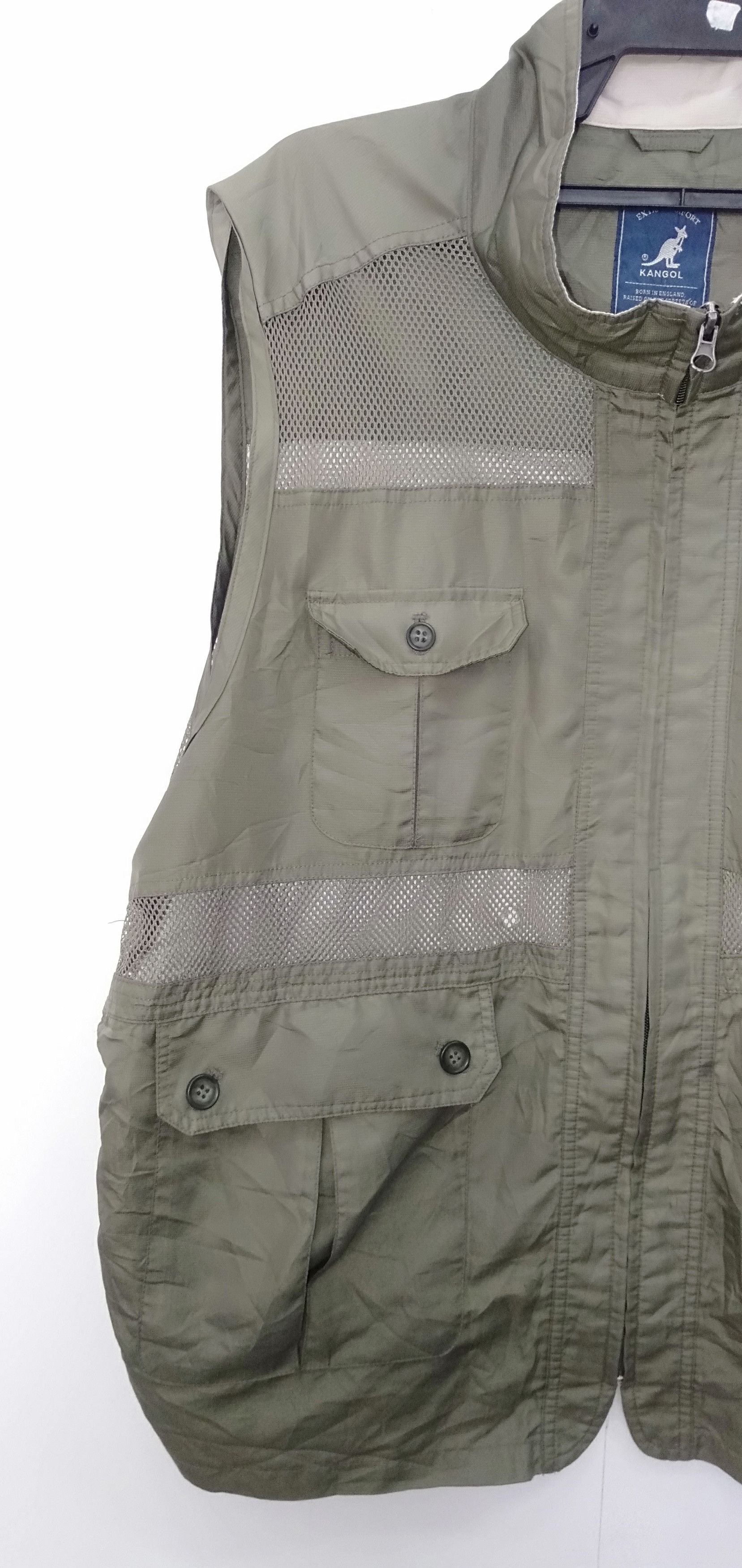 Japanese Brand × Kangol Kangol Multipocket Vest Size US XXL / EU 58 / 5 - 4 Thumbnail