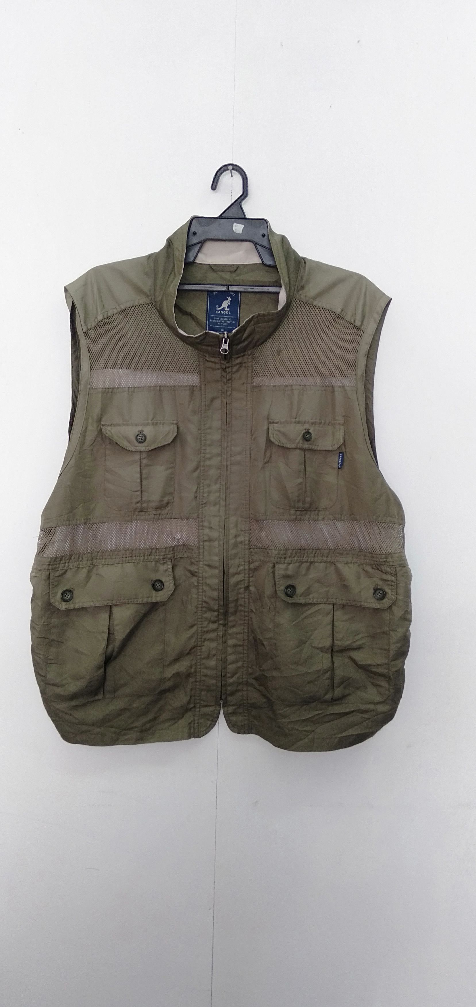 Japanese Brand × Kangol Kangol Multipocket Vest Size US XXL / EU 58 / 5 - 1 Thumbnail