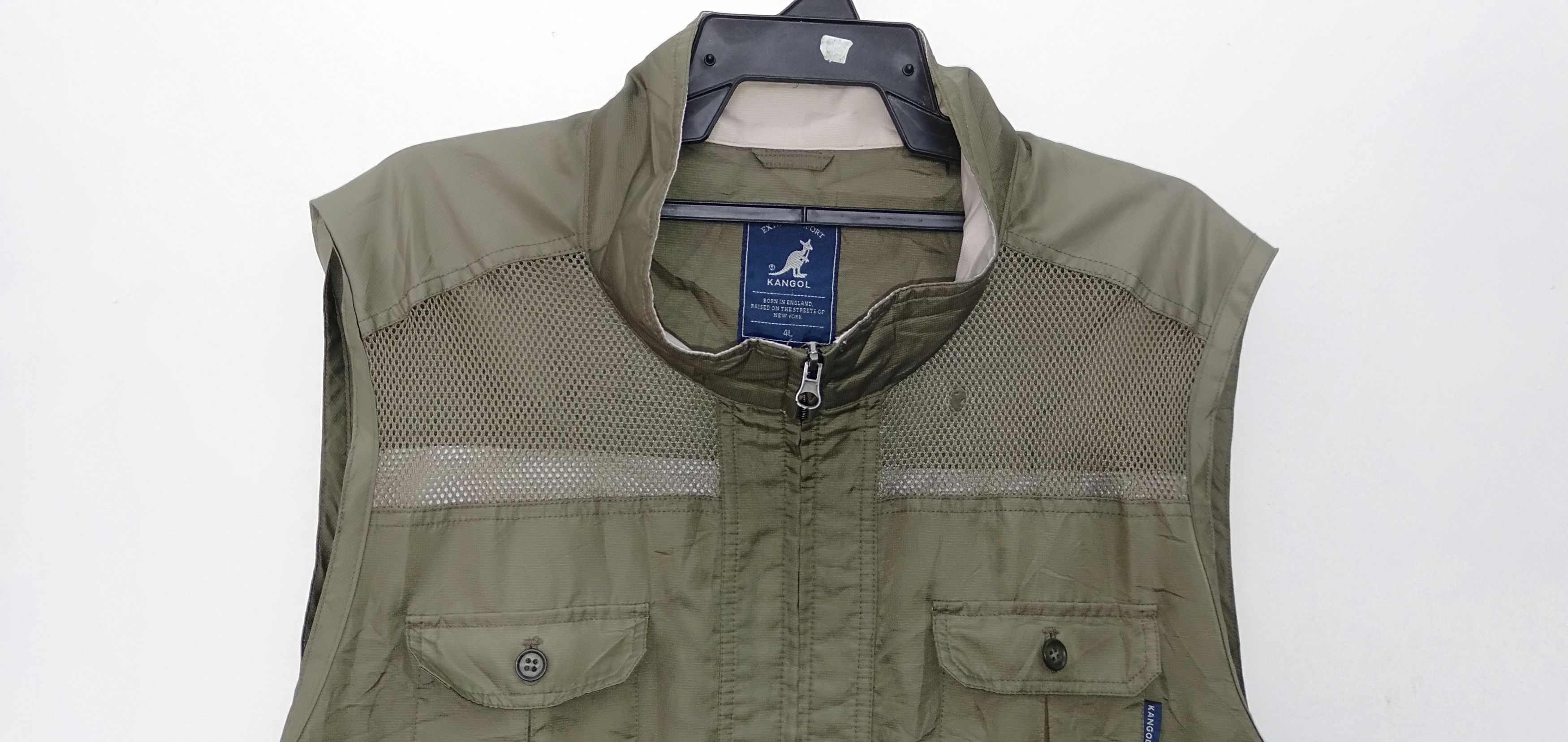 Japanese Brand × Kangol Kangol Multipocket Vest Size US XXL / EU 58 / 5 - 2 Thumbnail