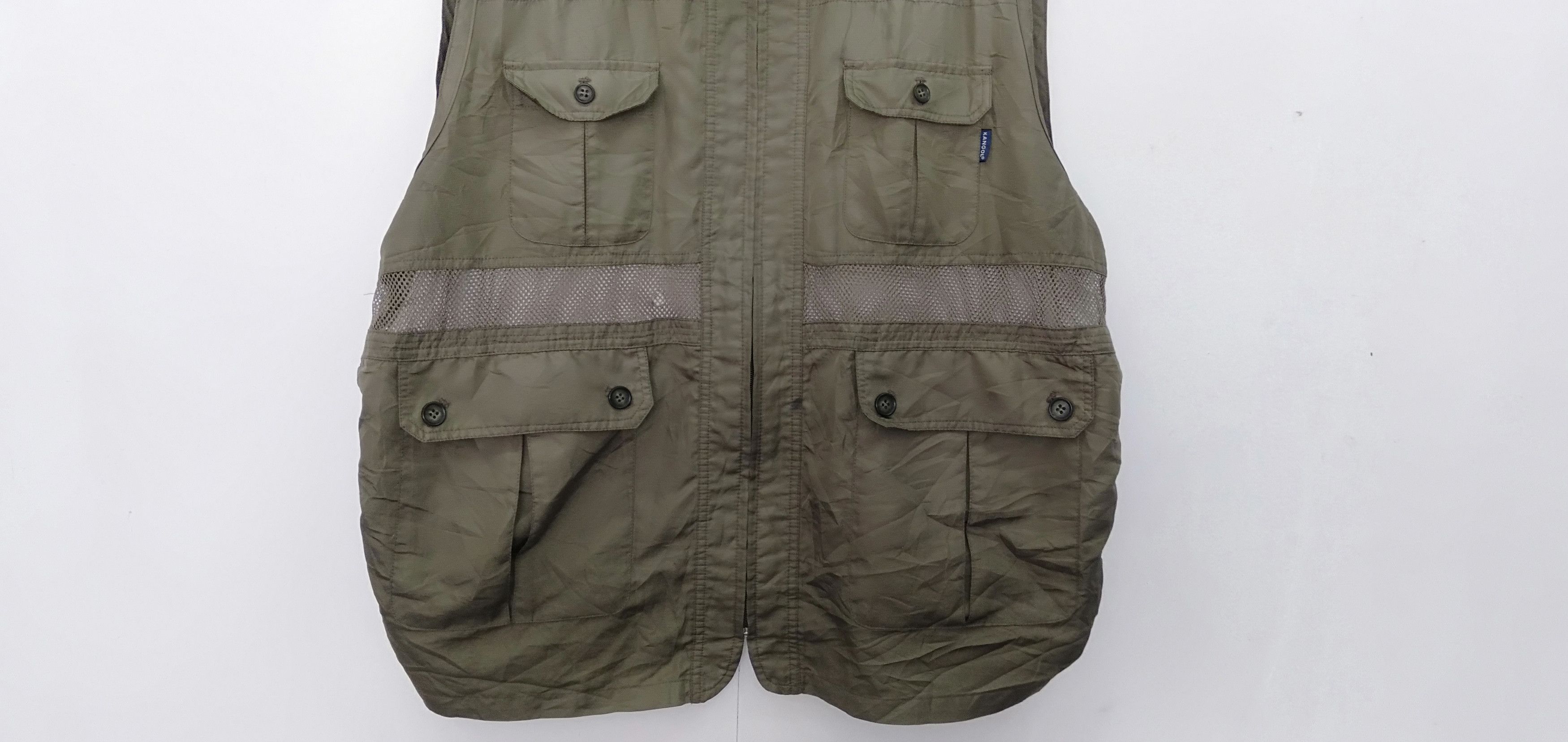 Japanese Brand × Kangol Kangol Multipocket Vest Size US XXL / EU 58 / 5 - 3 Thumbnail