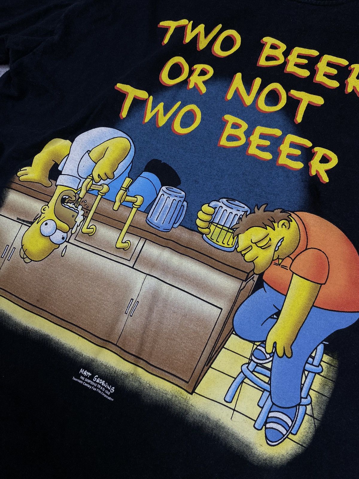 The Simpsons The Simpsons t shirt 1998 Size US S / EU 44-46 / 1 - 2 Thumbnail
