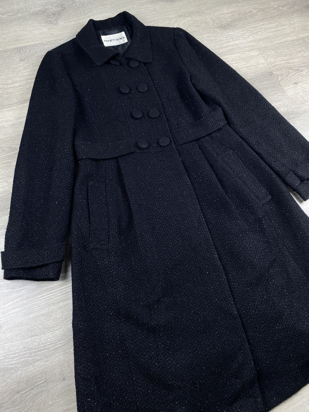 PPFM Peyton Palace By PPFM Wool Knitted Long Jacket Size US M / EU 48-50 / 2 - 2 Thumbnail