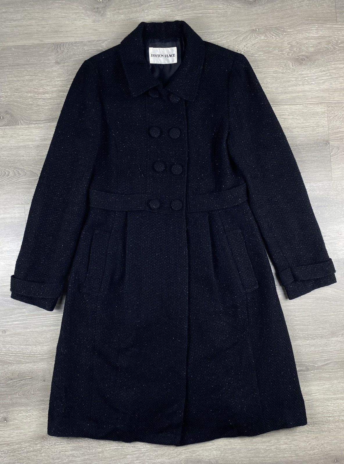 PPFM Peyton Palace By PPFM Wool Knitted Long Jacket Size US M / EU 48-50 / 2 - 1 Thumbnail