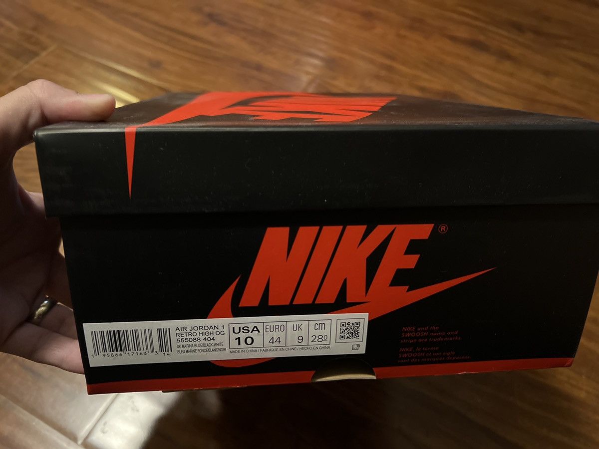Jordan Brand Jordan 1 Marina blue Size US 10 / EU 43 - 8 Thumbnail