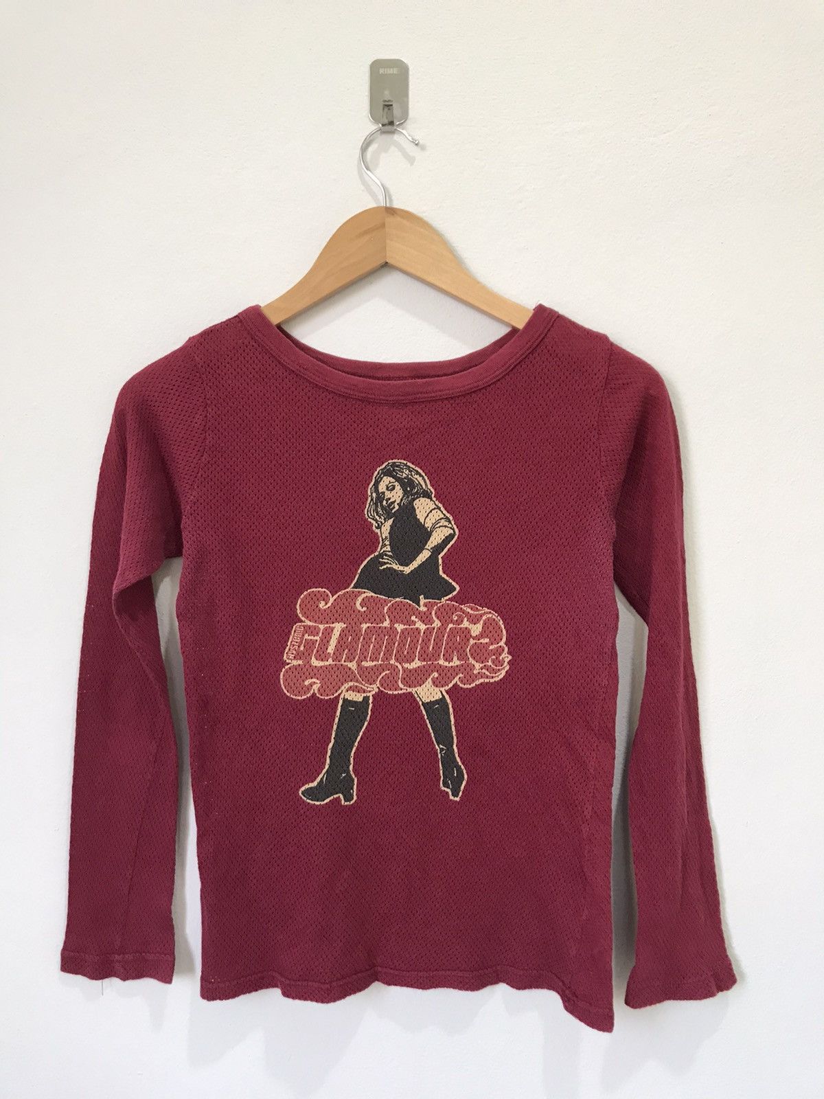 Hysteric Glamour vintage 90s hysteric glamour pin-up girl racing mesh shirt Size US S / EU 44-46 / 1 - 1 Thumbnail
