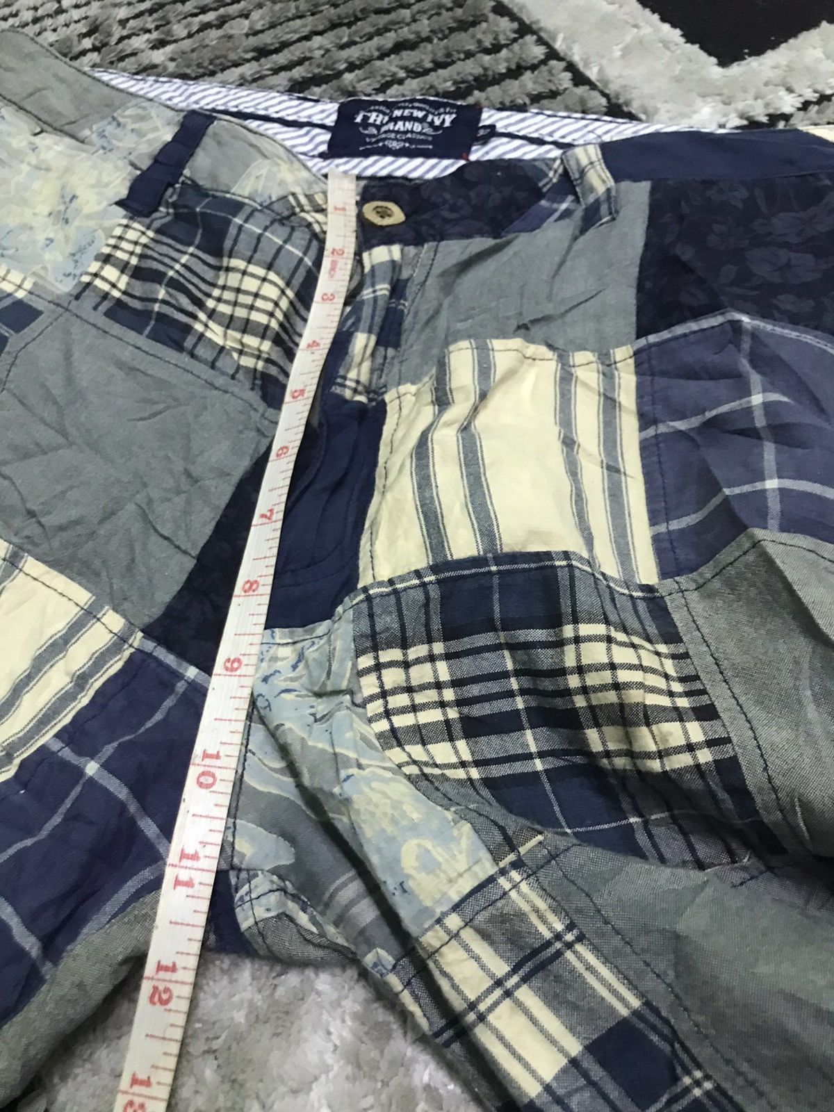 Japanese Brand patchwork short pants Size US 32 / EU 48 - 9 Thumbnail