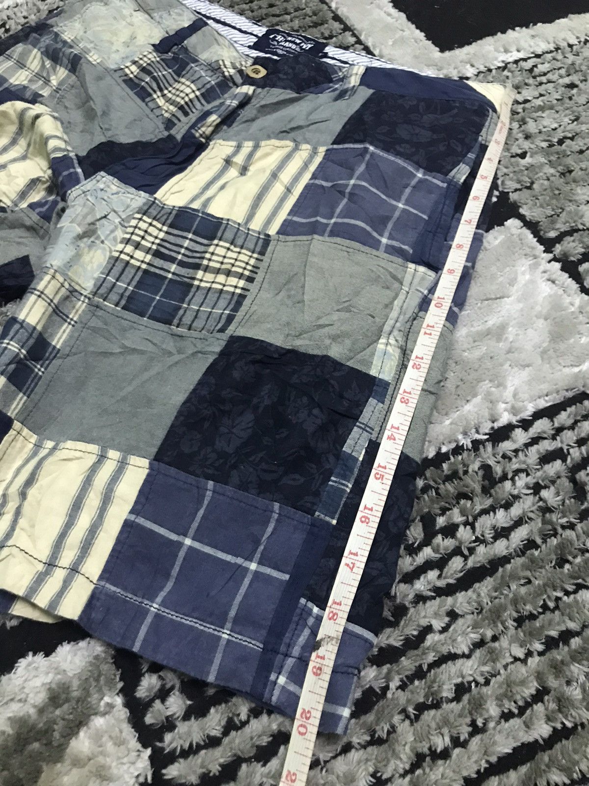 Japanese Brand patchwork short pants Size US 32 / EU 48 - 6 Thumbnail