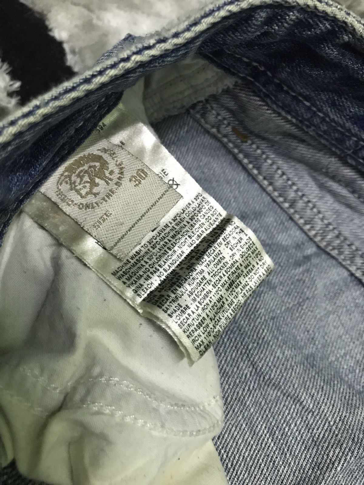 Diesel Diesel rusty wash distressed blue denim jeans Size US 32 / EU 48 - 7 Thumbnail