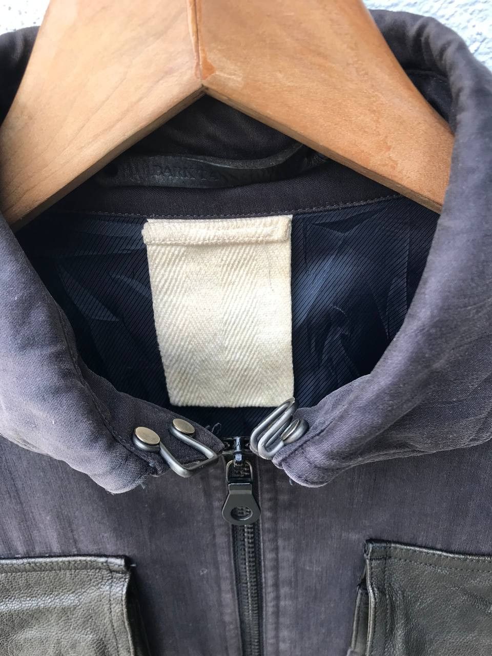 Bark × Designer × Japanese Brand Japanese Bark Tannage Sheepskin Leather Pocket Jacket Size US S / EU 44-46 / 1 - 11 Thumbnail