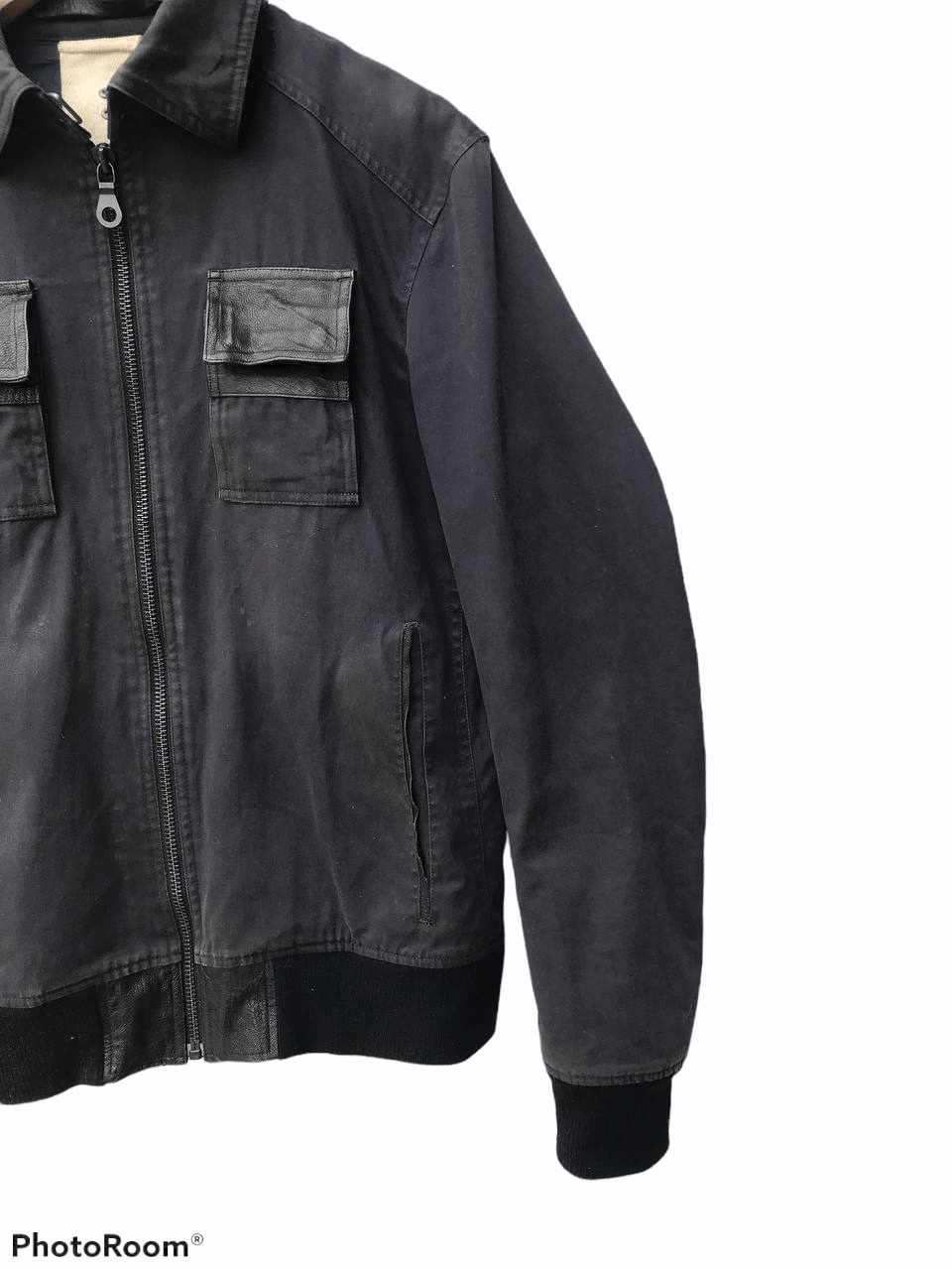 Bark × Designer × Japanese Brand Japanese Bark Tannage Sheepskin Leather Pocket Jacket Size US S / EU 44-46 / 1 - 3 Thumbnail